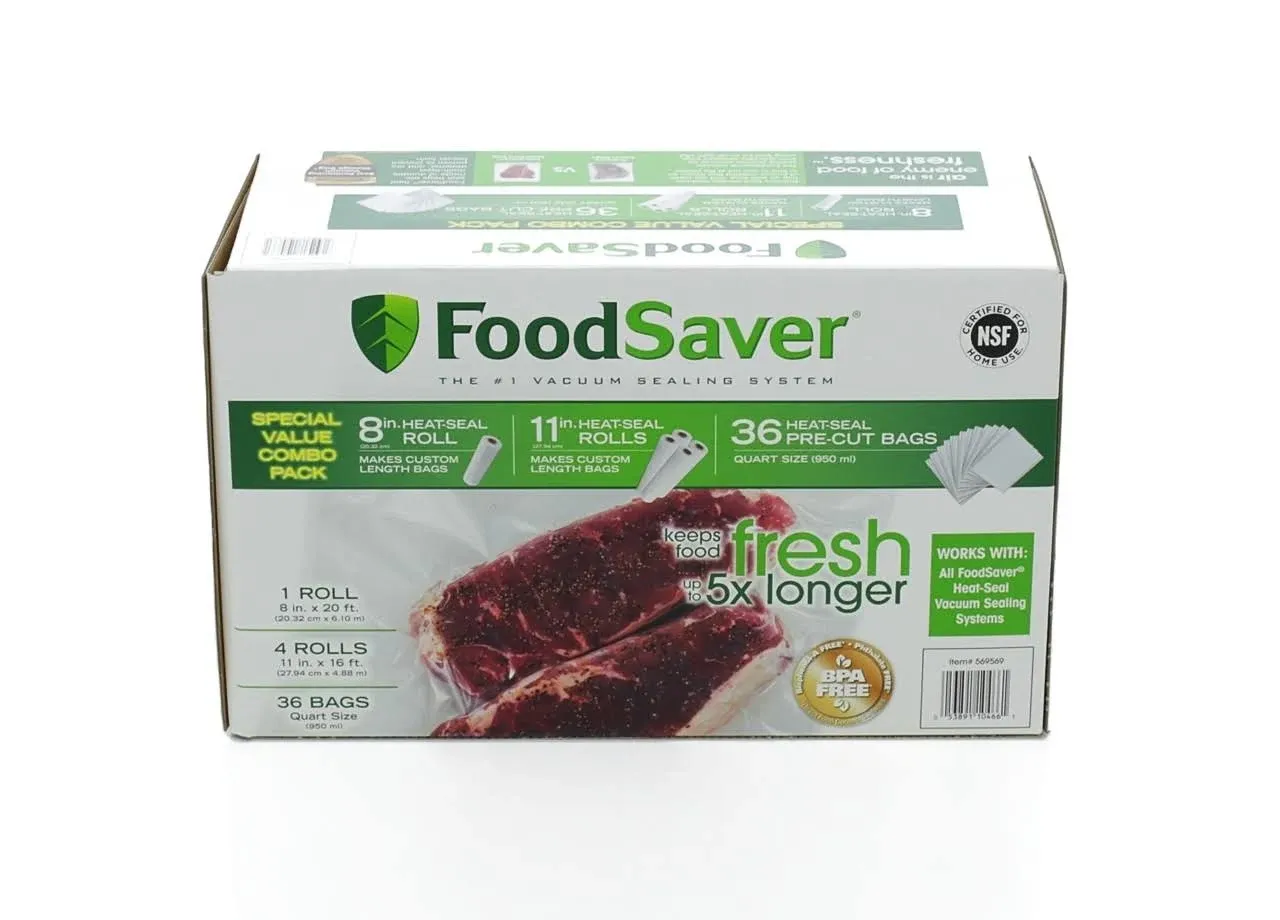 FoodSaver FSFSBF084P-P26 Special Value Combo Pack