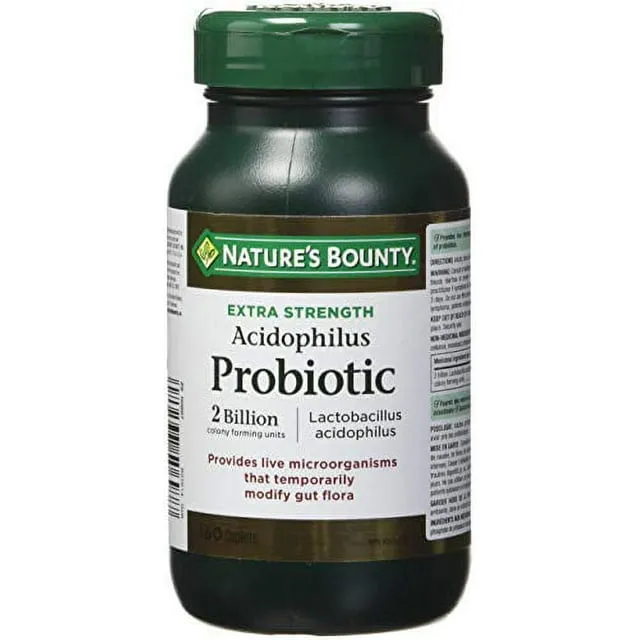 Nature's Bounty Acidophilus Probiotic 2 Billion (150 Caplets)