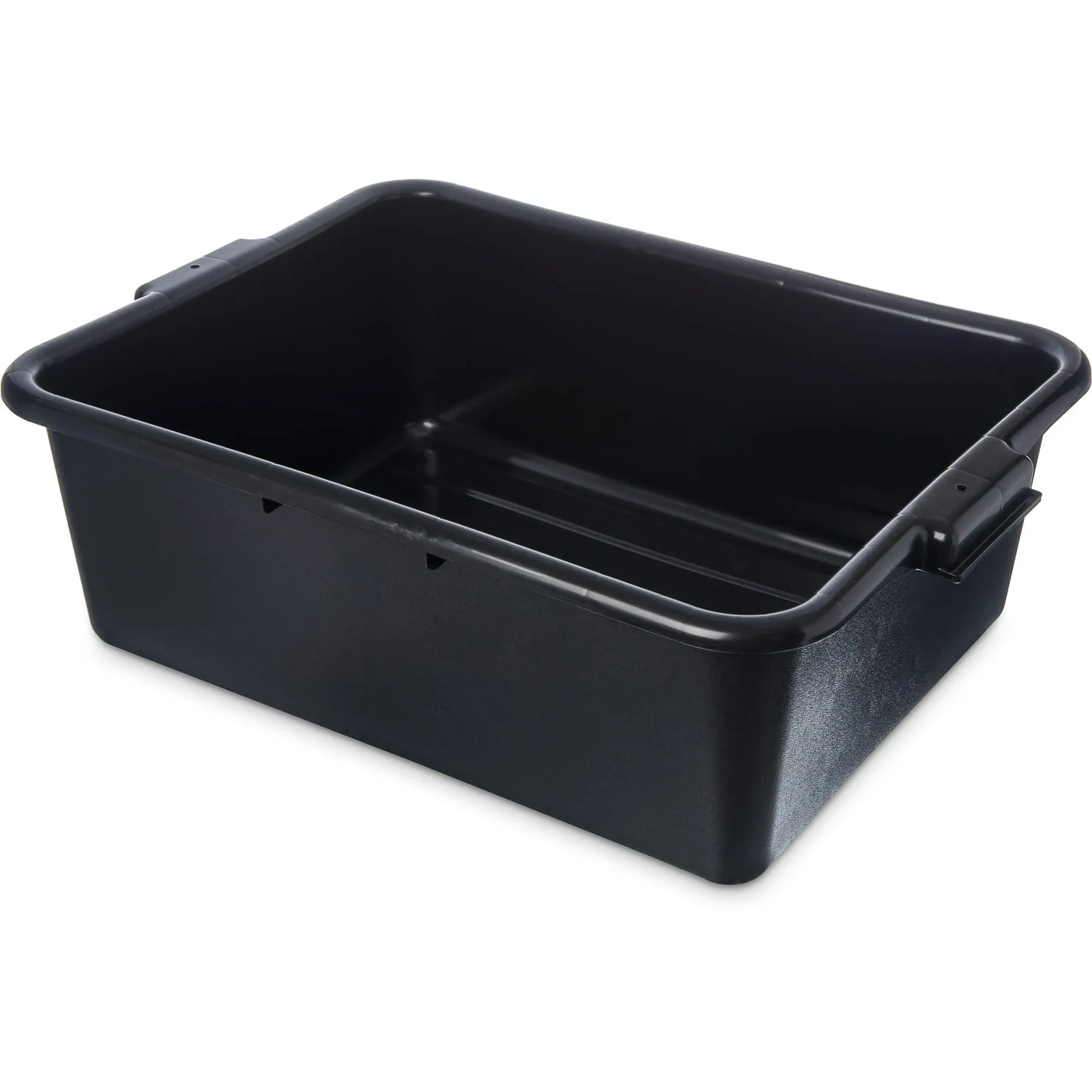 Carlisle 4401103 Black Comfort Curve 15" x 20" x 7" Bus Box