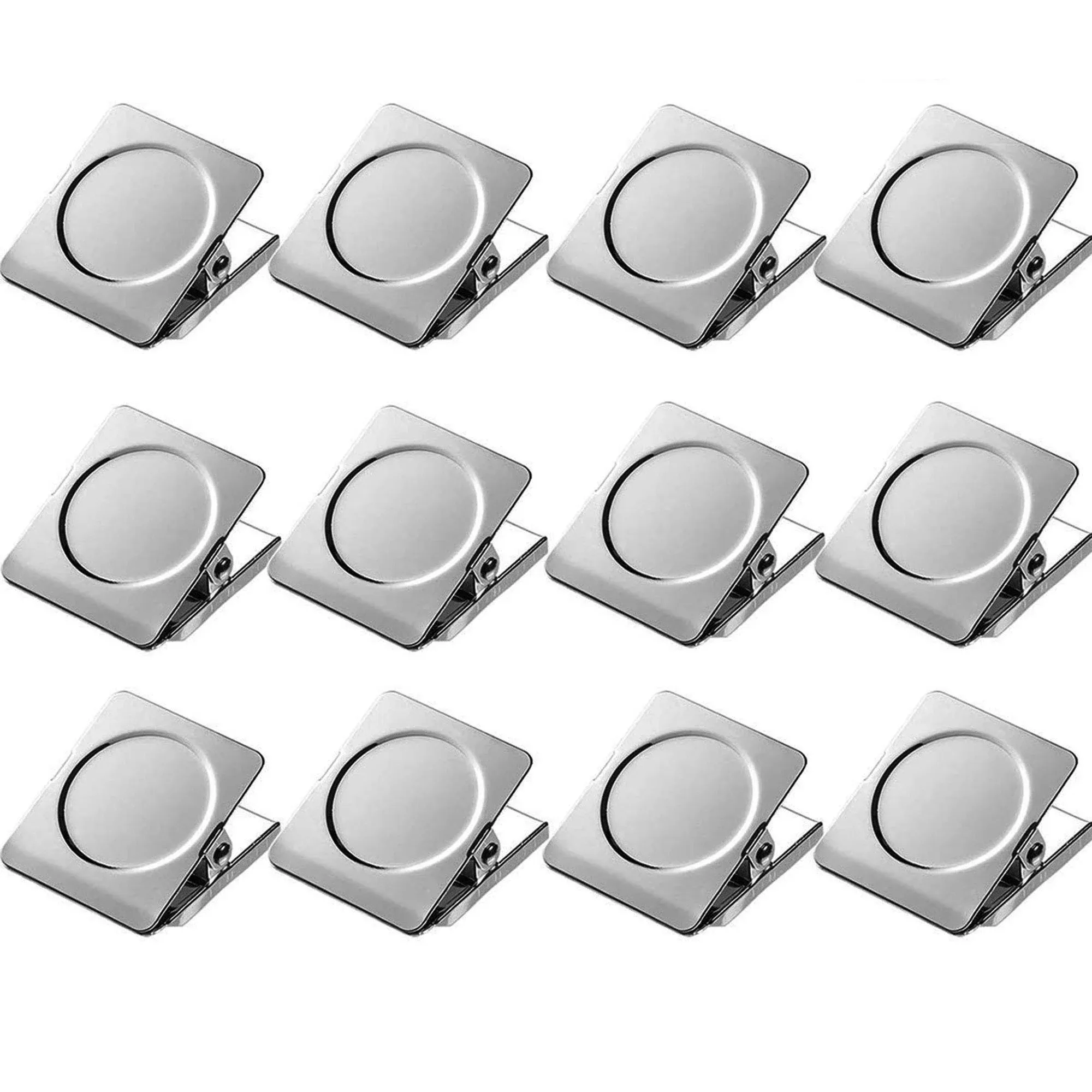 Magnetic Clips 1.5 inch, 12 Pack Heavy Duty Magnet inch 