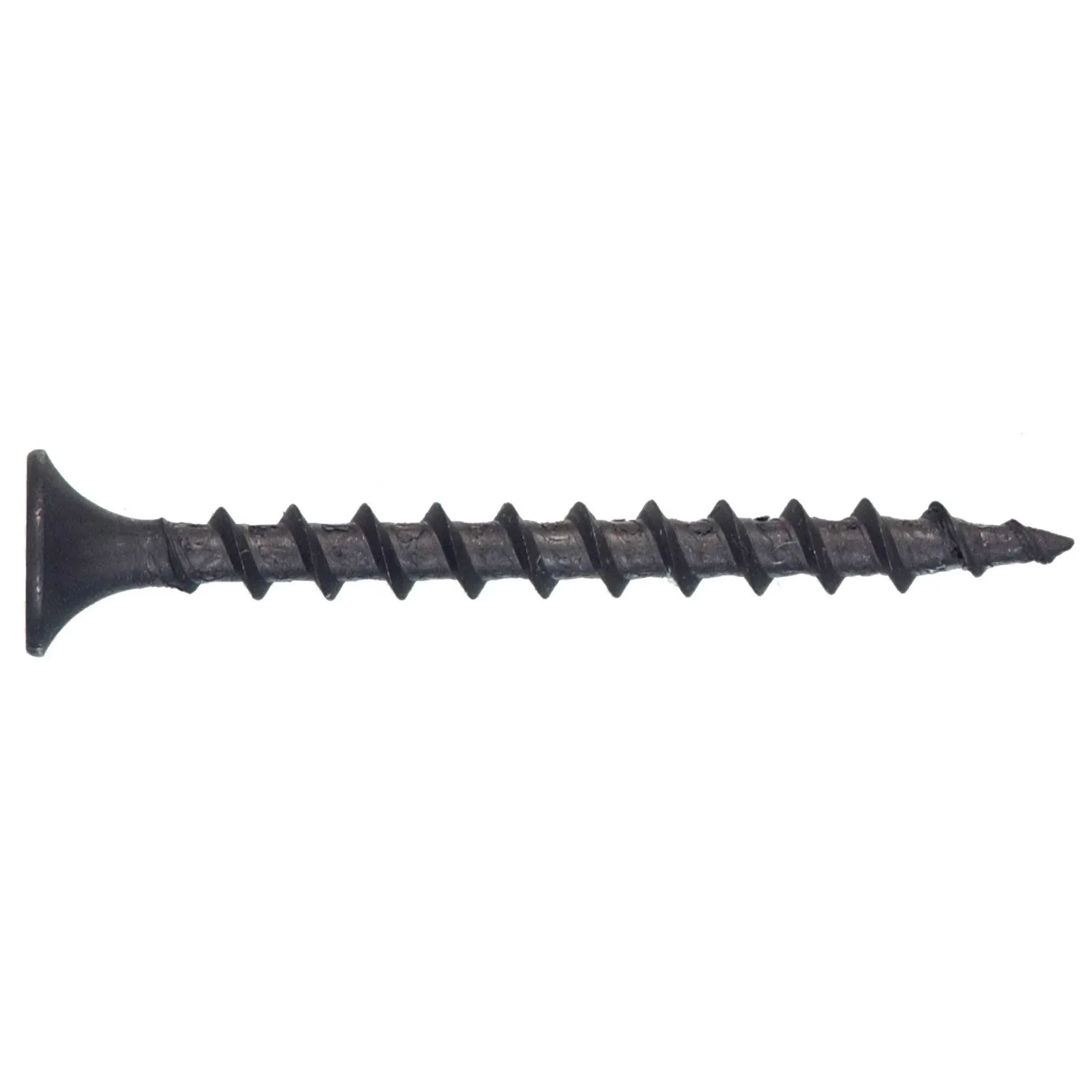 47663 TRV195850 Coarse Thread Drywall Screw, 6 x 1-5/8", Black, 221 Pieces