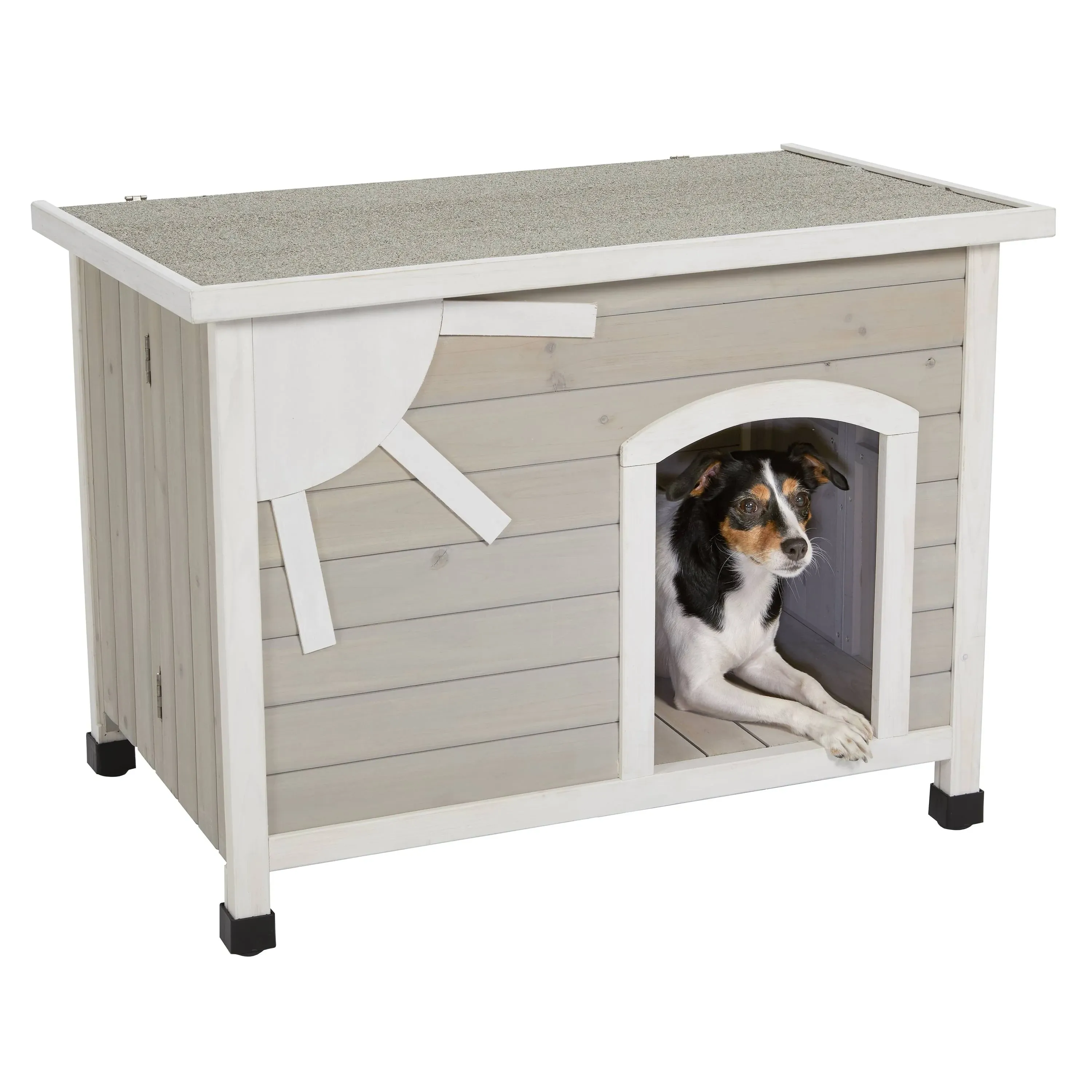 Midwest Homes for Pets Eillo Folding Outdoor Wood Dog House