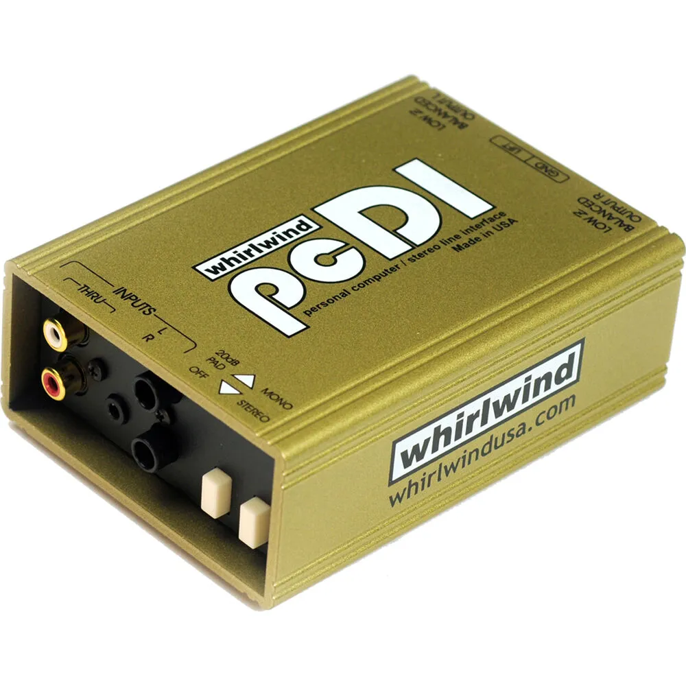 Whirlwind pcDI Stereo Line Interface