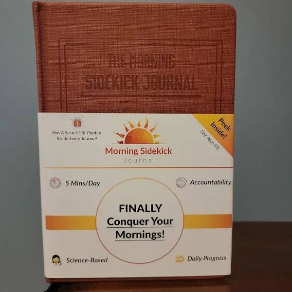 Sunrise Red Morning Sidekick Journal - Volume I: Conquer Your Morning, Conquer ...