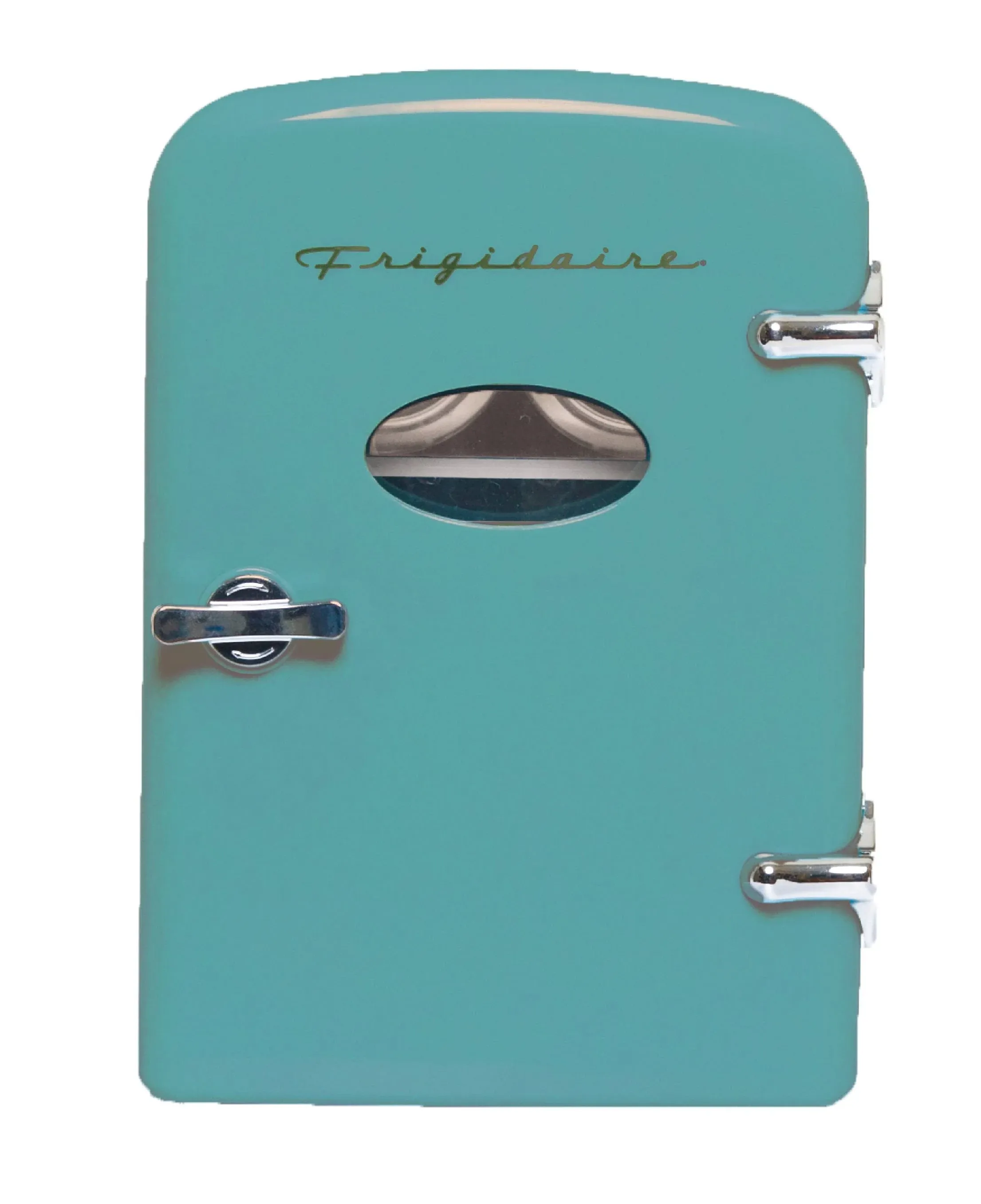 Frigidaire Portable Retro 6 Can Mini Personal Beverage Refrigerator, EFMIS129, Blue