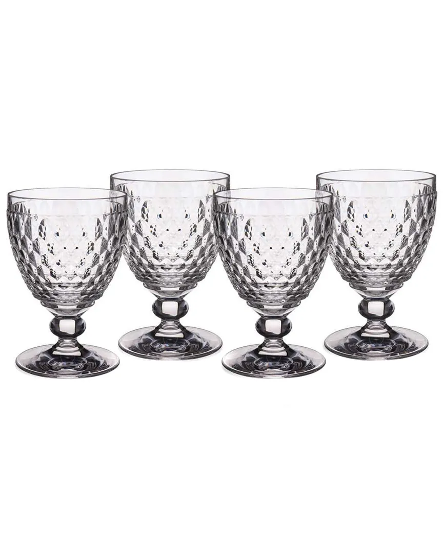 Boston Goblet, Set Of 4 In Smoke