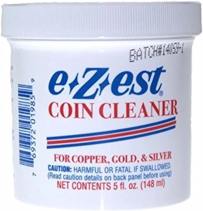 5oz e-Z-est Coin Cleaner for Gold Silver and Copper Coins