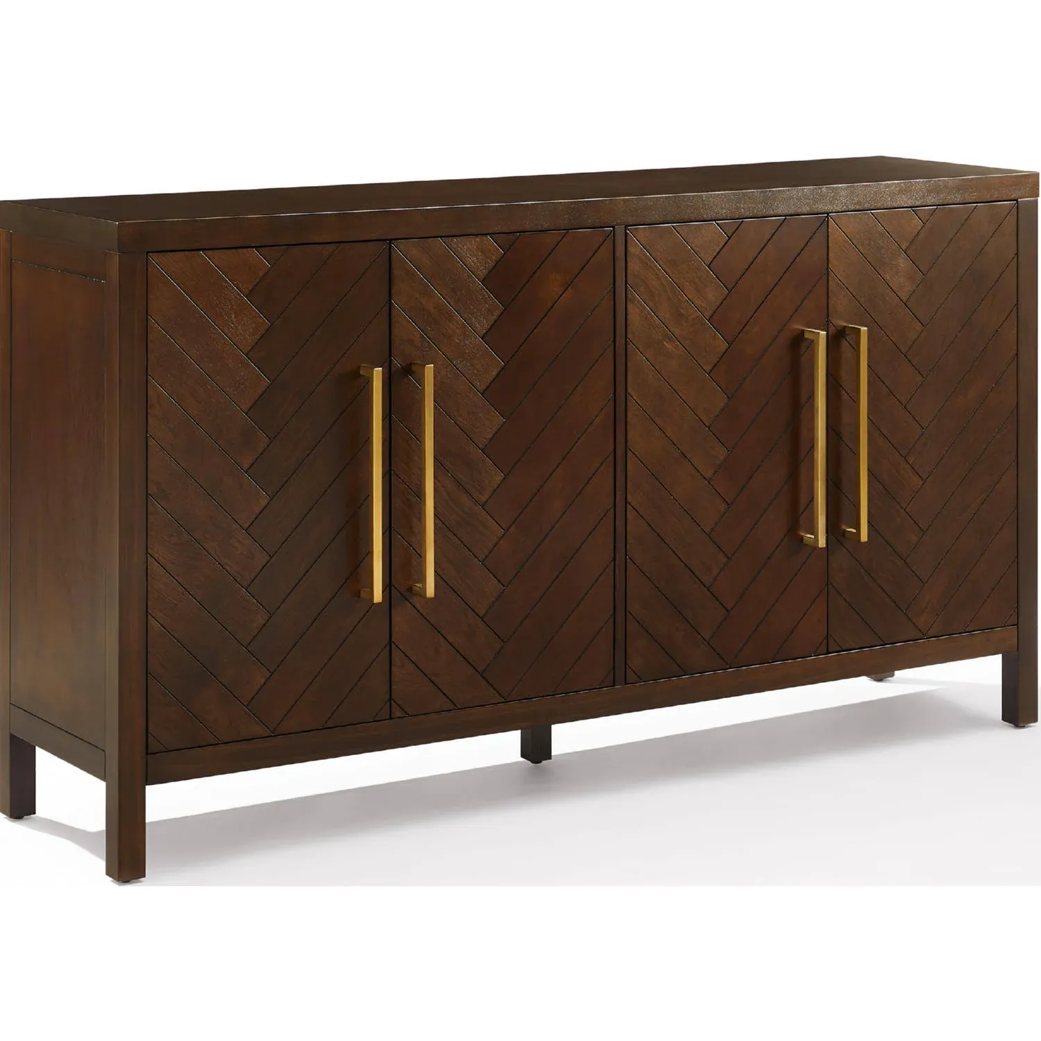 Crosley Furniture - Darcy Sideboard Dark Brown - CF4216-BR