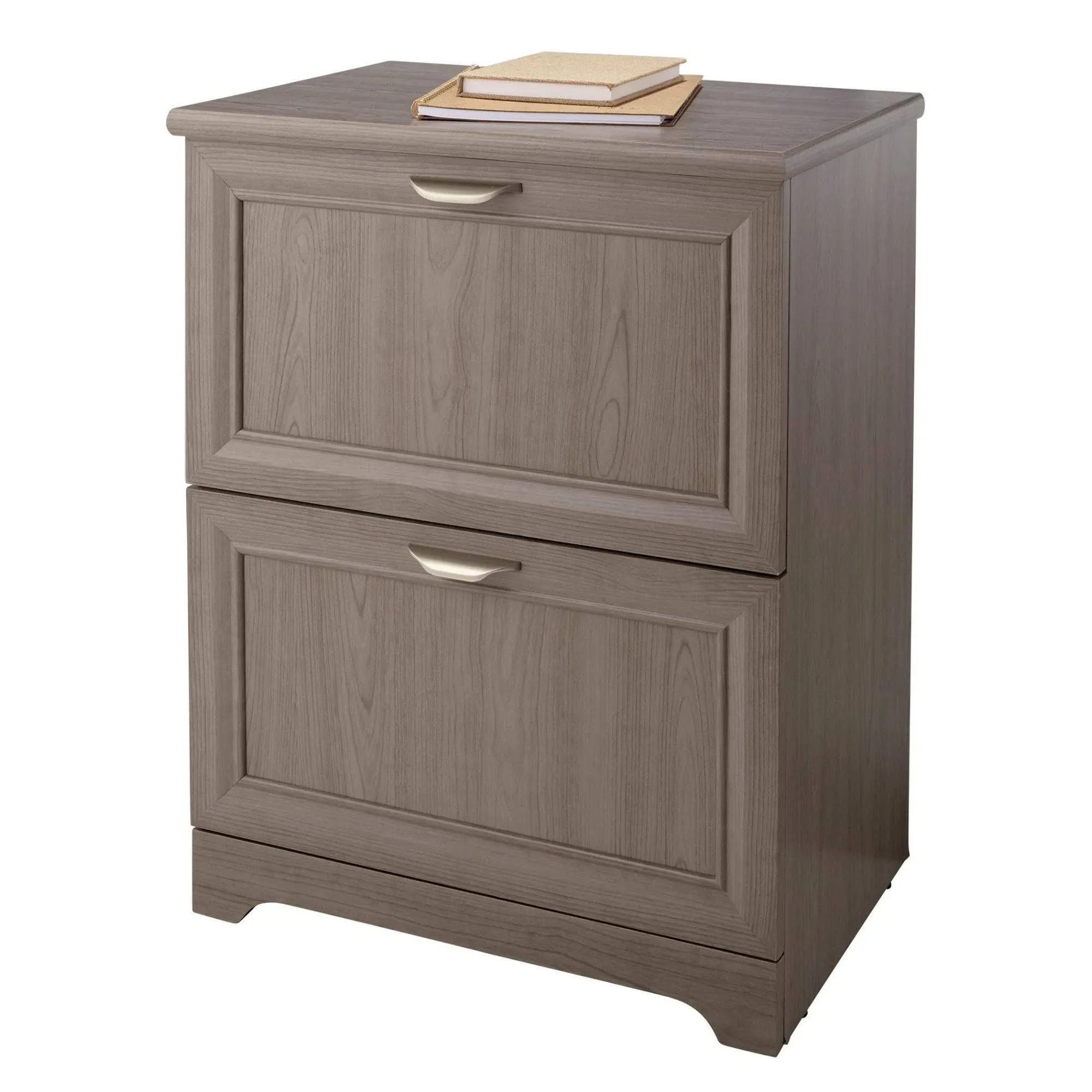 Realspace Magellan 23-1/2 inchw x 16-9/16 inchd Lateral 2-Drawer File Cabinet Gray