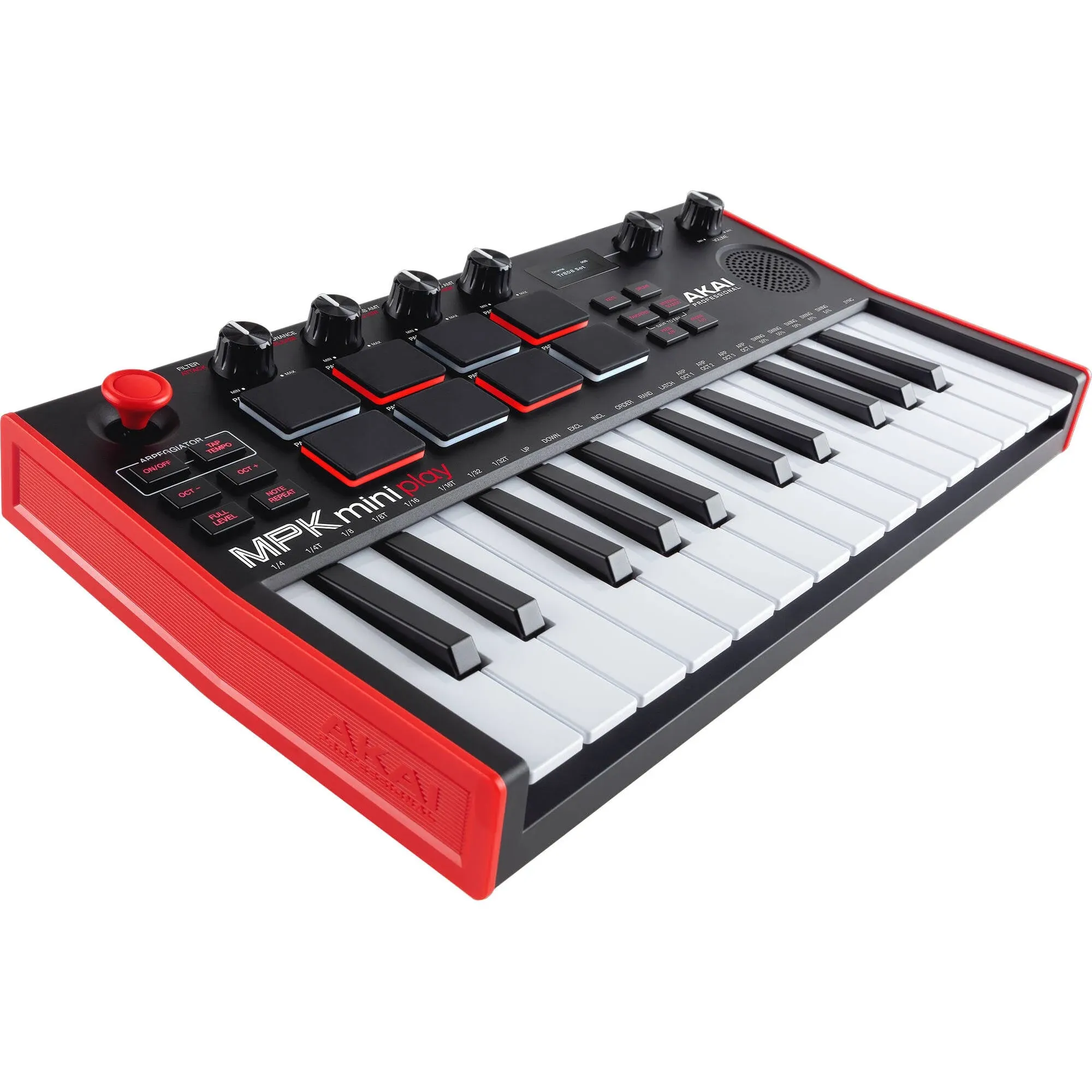 AKAI Professional MPK Mini MK3 - 25 Key USB MIDI Keyboard Controller With 8 Backlit Drum Pads, 8 Knobs and Music Production Software Included (White)