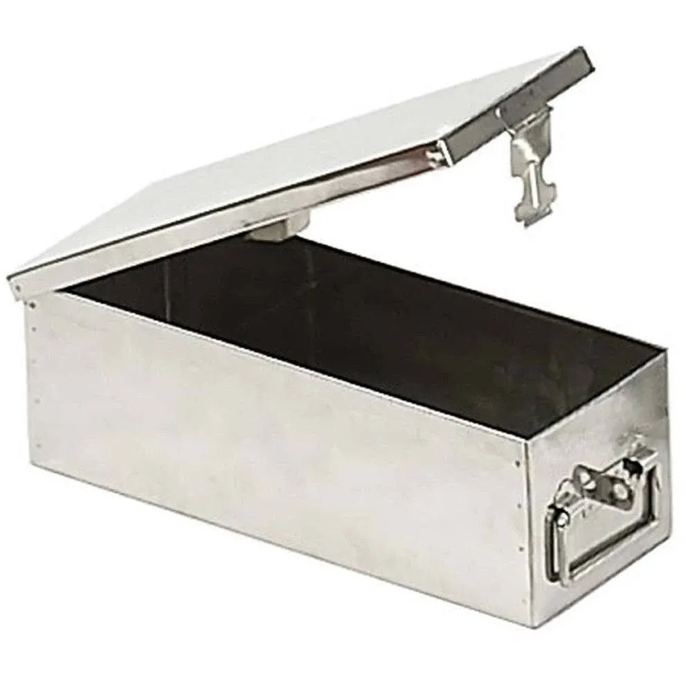 Toolusa Stainless Steel Safety Deposit Style Box U-44050