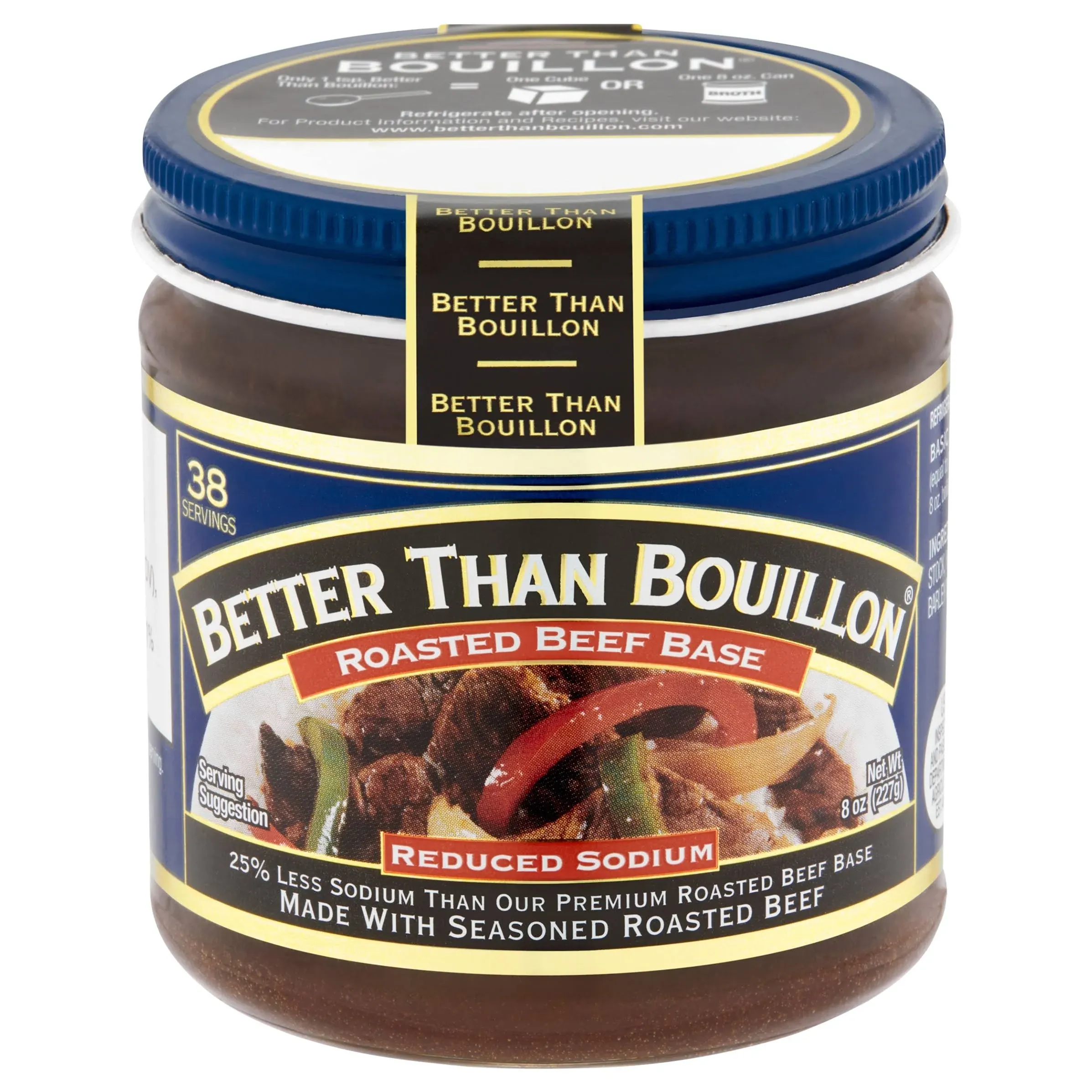 Better than Bouillon Beef Base, Reduced Sodium - 8 oz