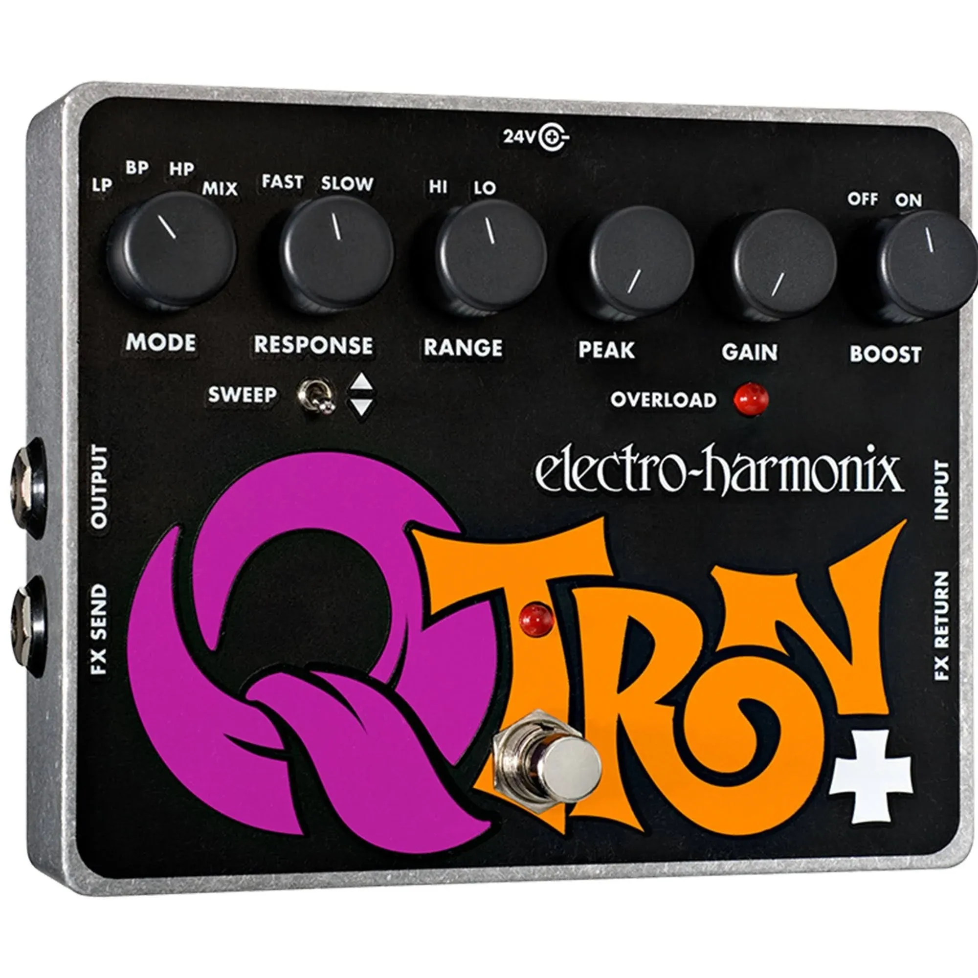 Electro-Harmonix Q-Tron Plus Envelope Filter with Effects Loop | Reverb