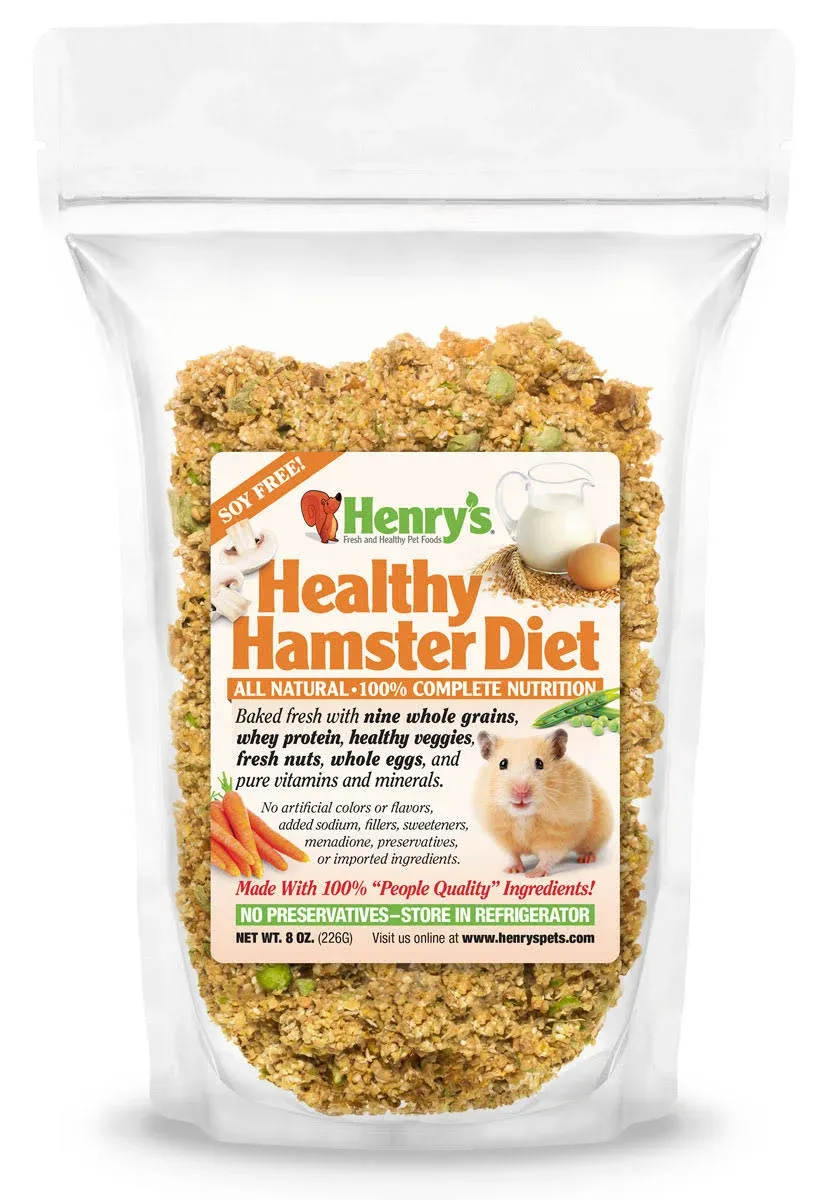 Henry's Healthy Pets Henry’s Healthy Hamster Food All Natural & Soy Free