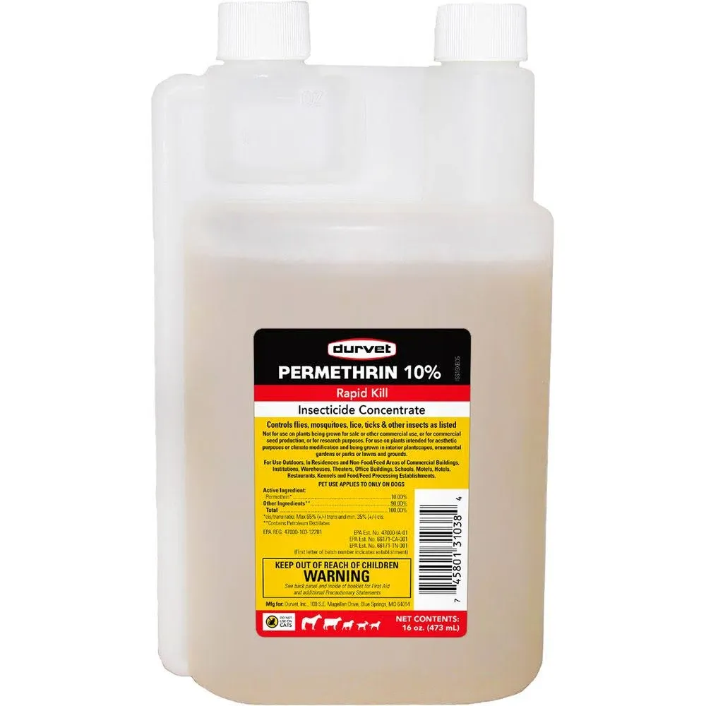 Durvet Permethrin Insecticide Concentrate