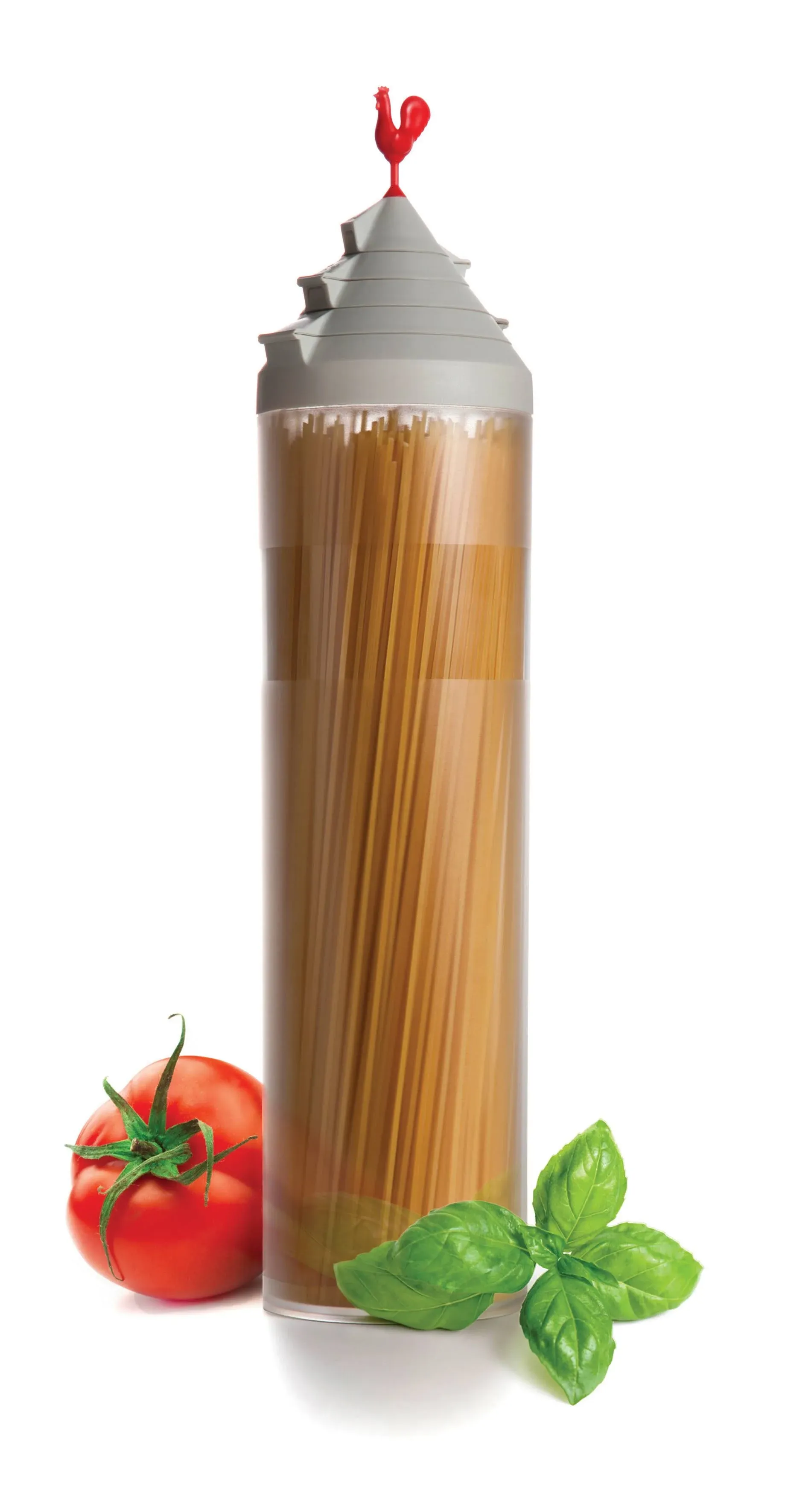 Spaghetti Tower by OTOTO - Noodle Container, Kitchen Must Haves Pasta Containers for Pantry, Fun Kitchen Gadgets, Fun Kitchen Accessories, Funny Gadgets Storage Containers with Lids for Kitchen