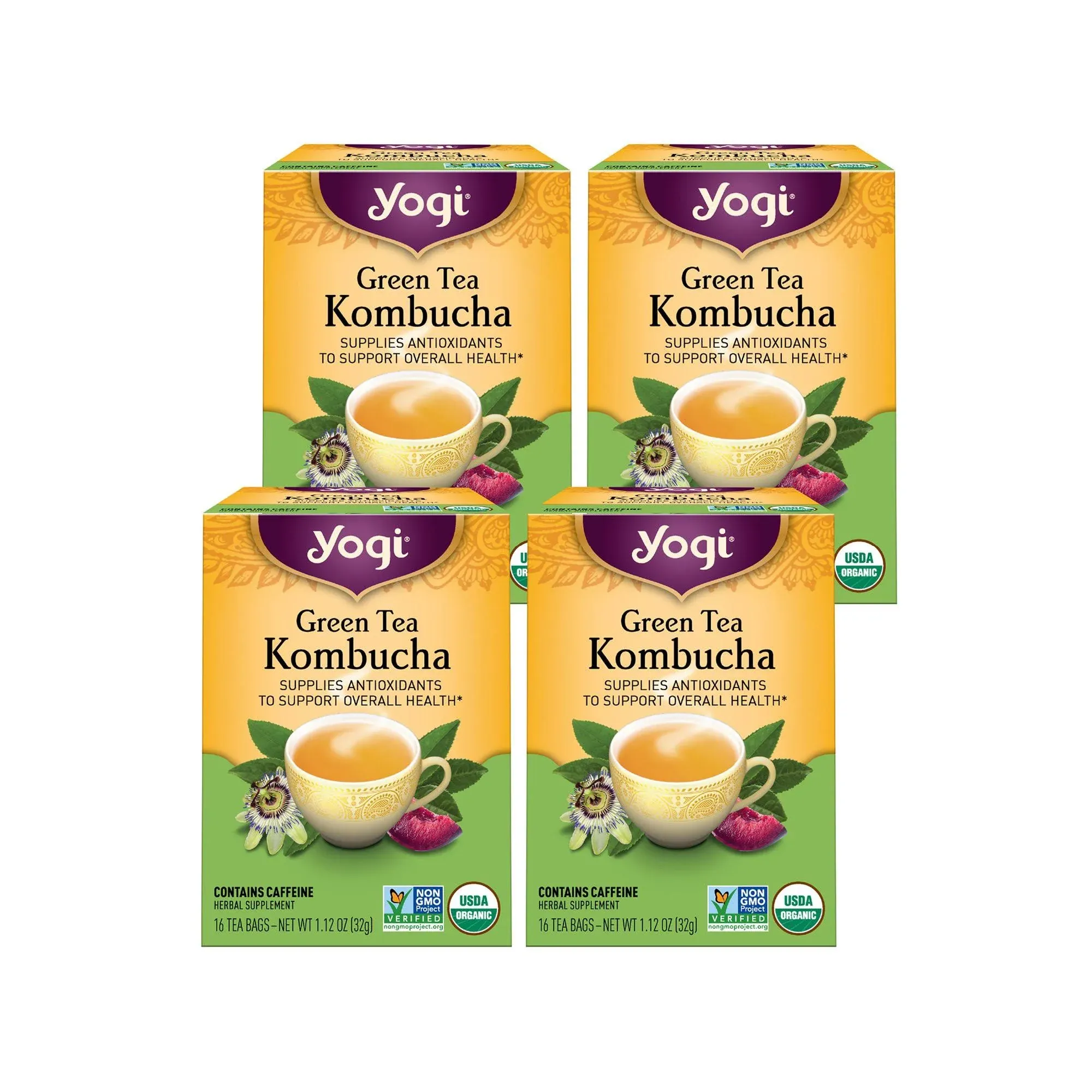 Yogi Tea Green Tea Kombucha