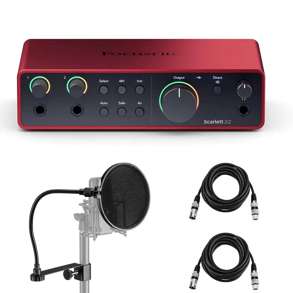 Focusrite Scarlett 2i2 Studio 4th Gen Audio Interface