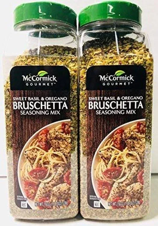 Mccormick Gourmet Bruschetta Seasoning Mix