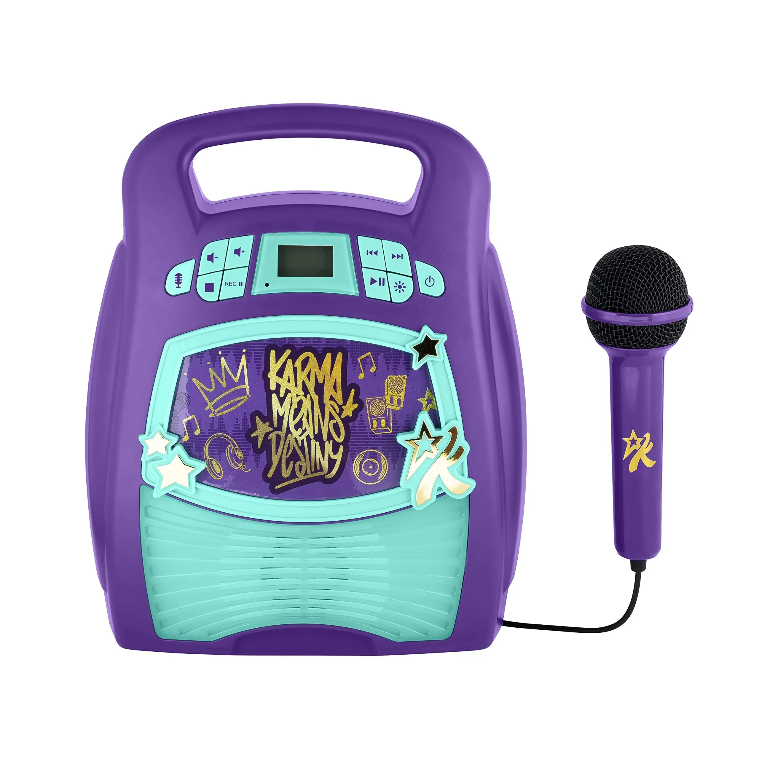 Karmas World Bluetooth Karaoke Machine for Kids