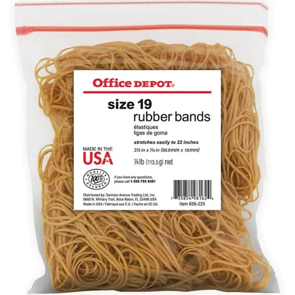 Office Depot Rubber Bands