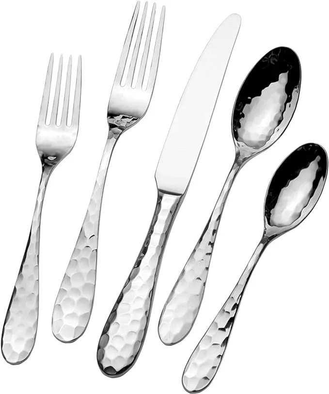 Mikasa Lilah 45-Piece Flatware Set