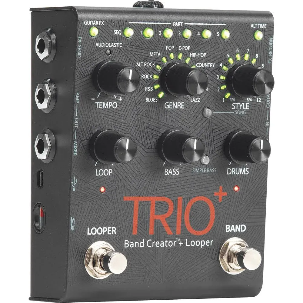 Digitech TRIOPLUS Trio+ Band Creator and Looper Pedal