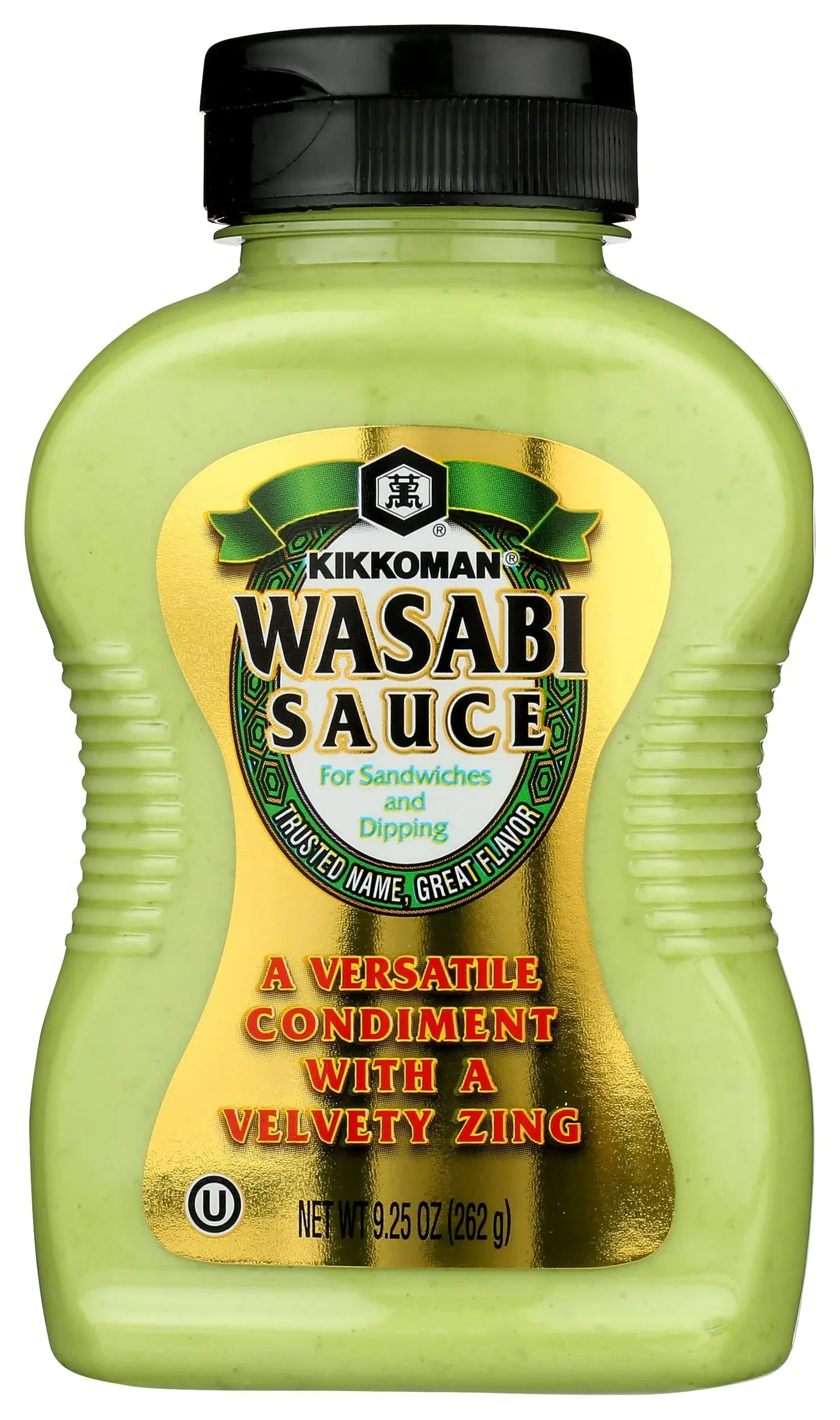 Kikkoman Wasabi Sauce for Sandwiches and Dipping, 9.25 Ounce (Pack of 9)