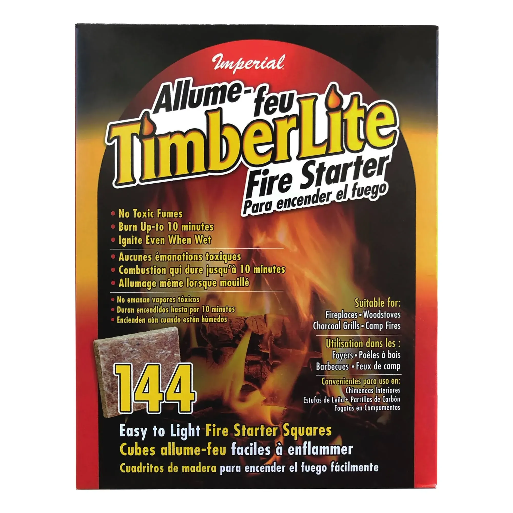 Imperial Fire Starter Squares - 144 Squares