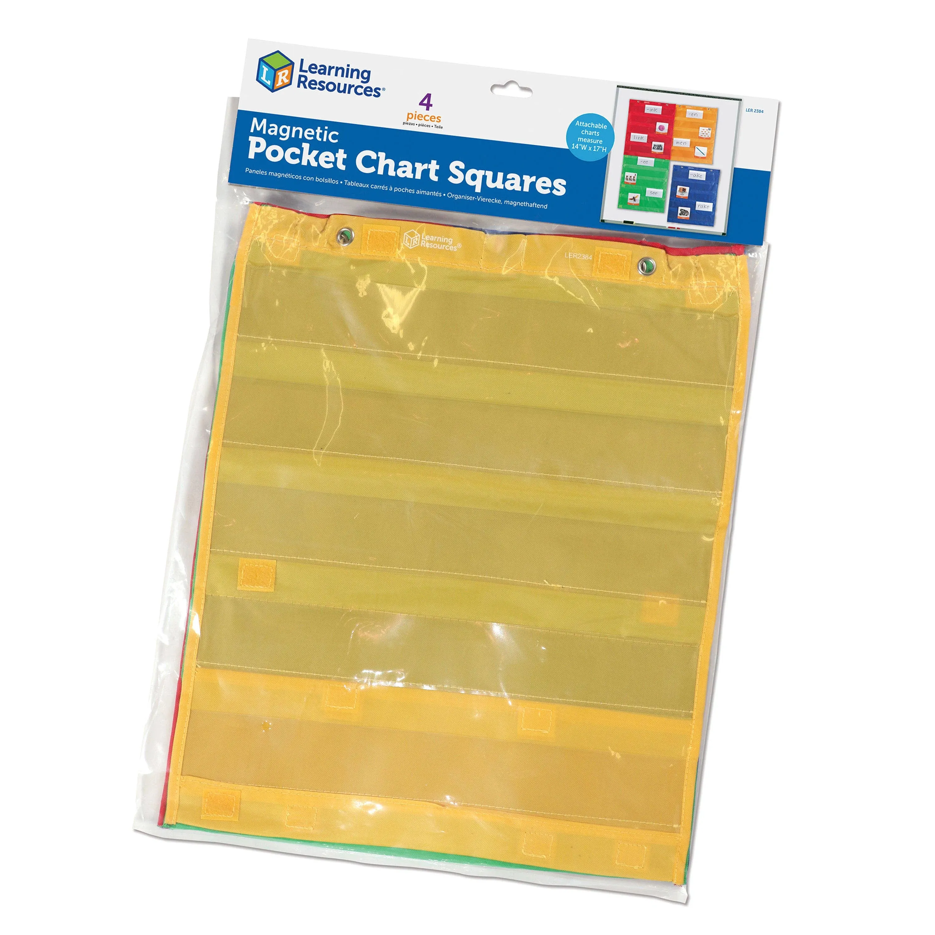 Learning Resources Magnetic Pocket Chart Squares