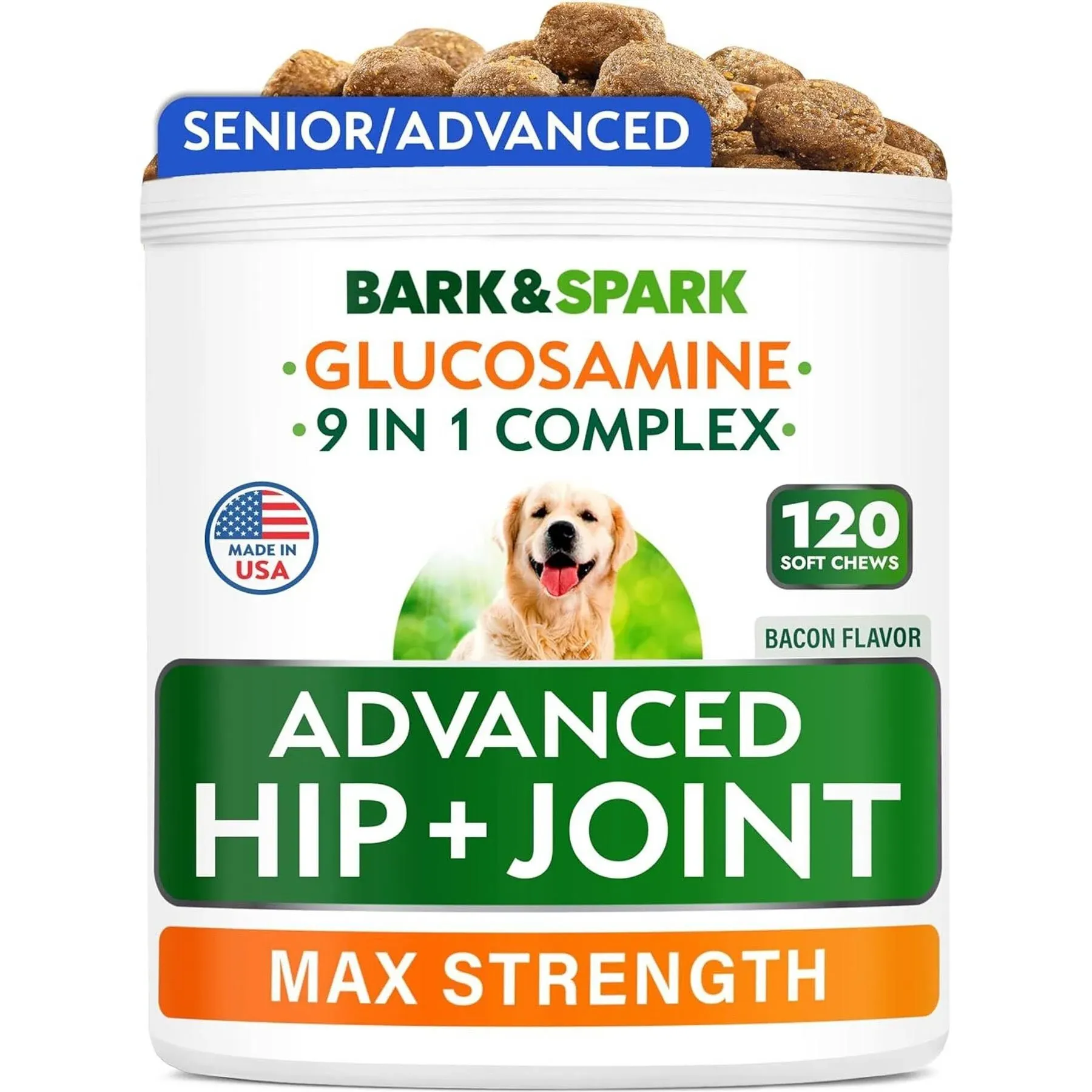 Bark&Spark Senior Advanced Joint Health + Glucosamine