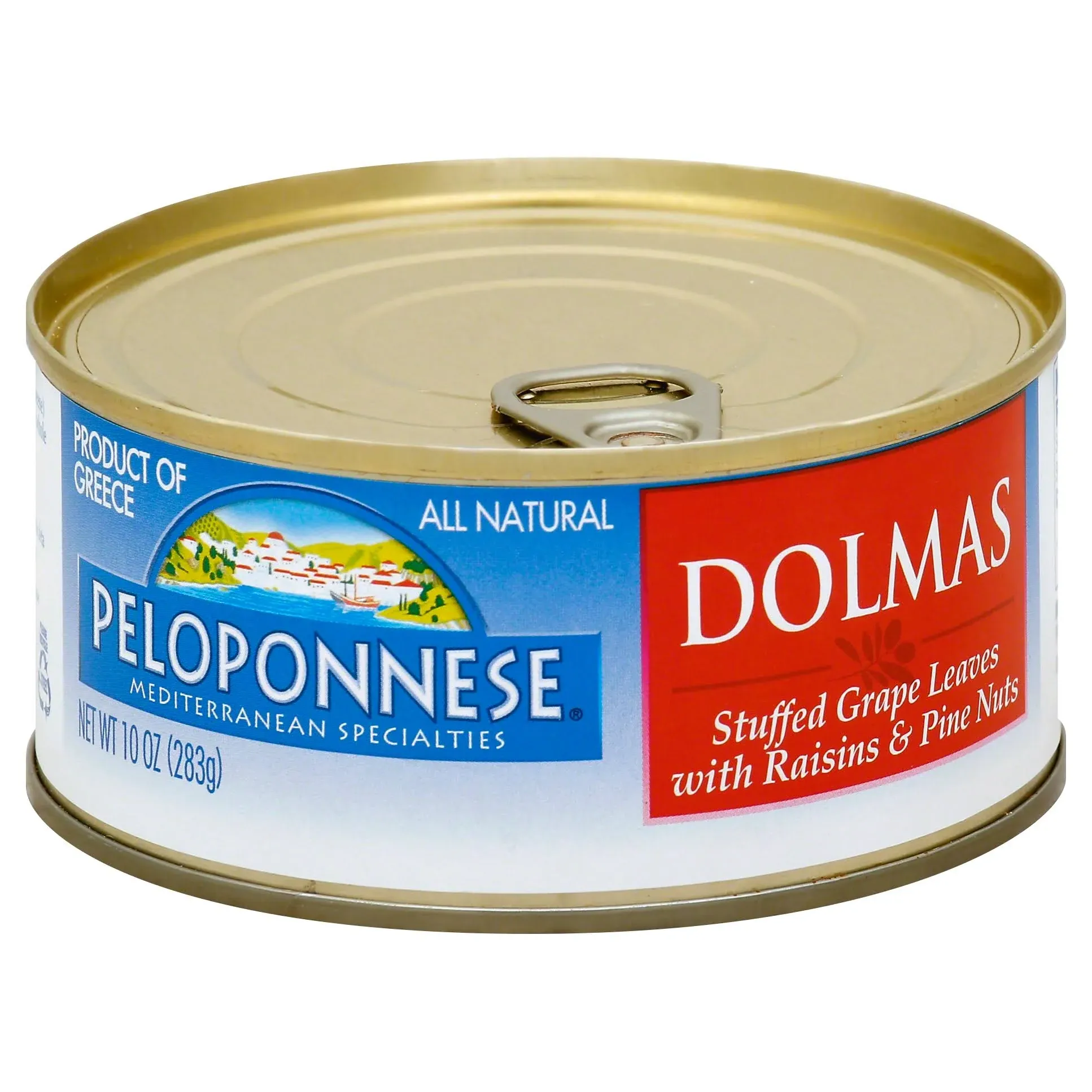 Peloponnese GRAPE LEAVE DOLMAS STUFFED 10 Ounce (Pack of 1) , B46754