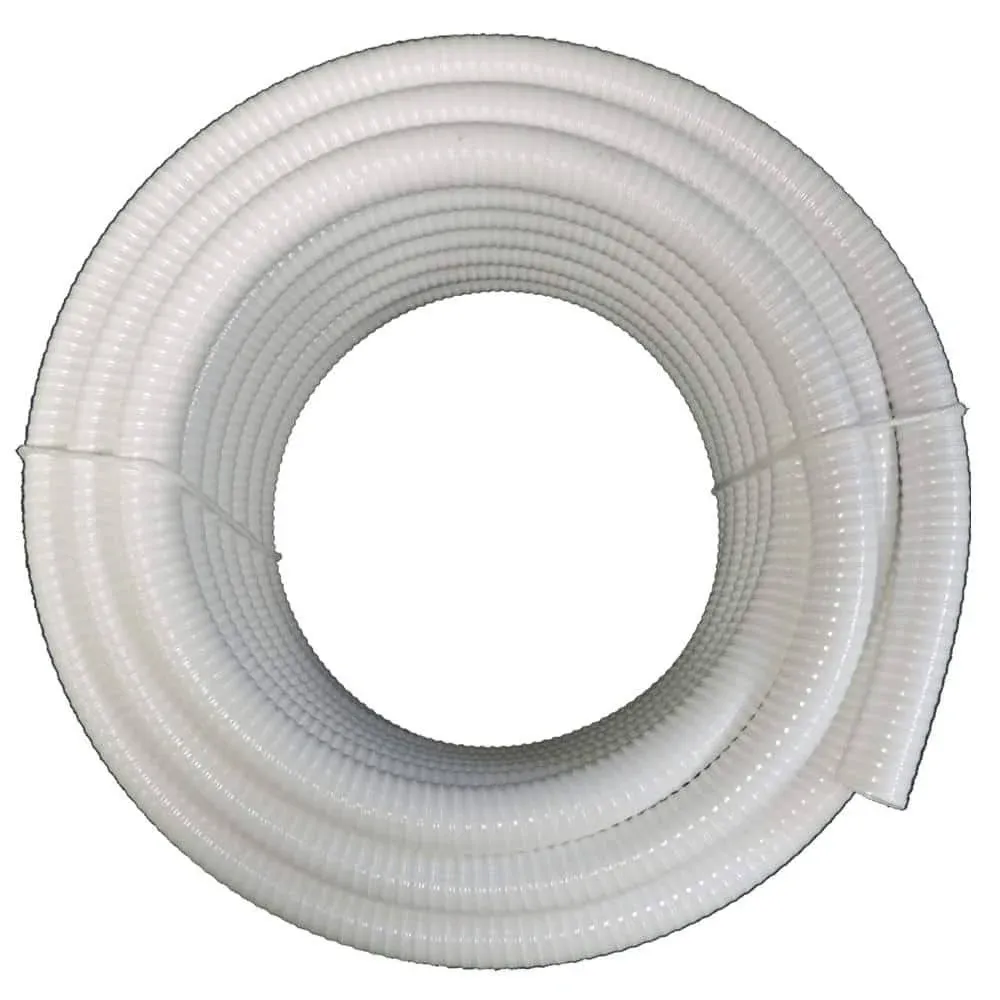 HydroMaxx 1/2 in. x 25 ft. PVC Schedule 40 White Ultra Flexible Pipe