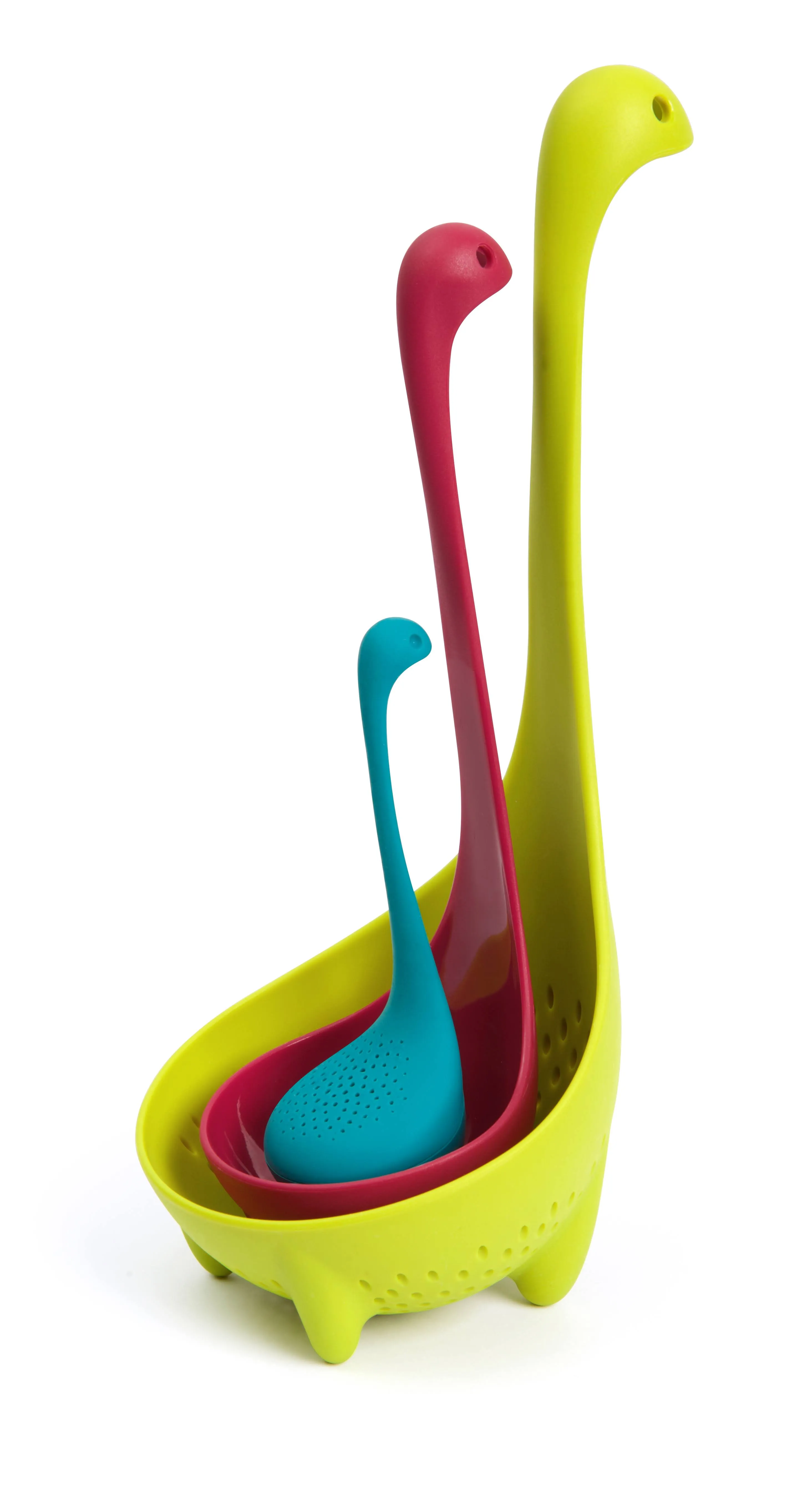 NEW Ototo Nessie Family Utensil Set 3 Pcs