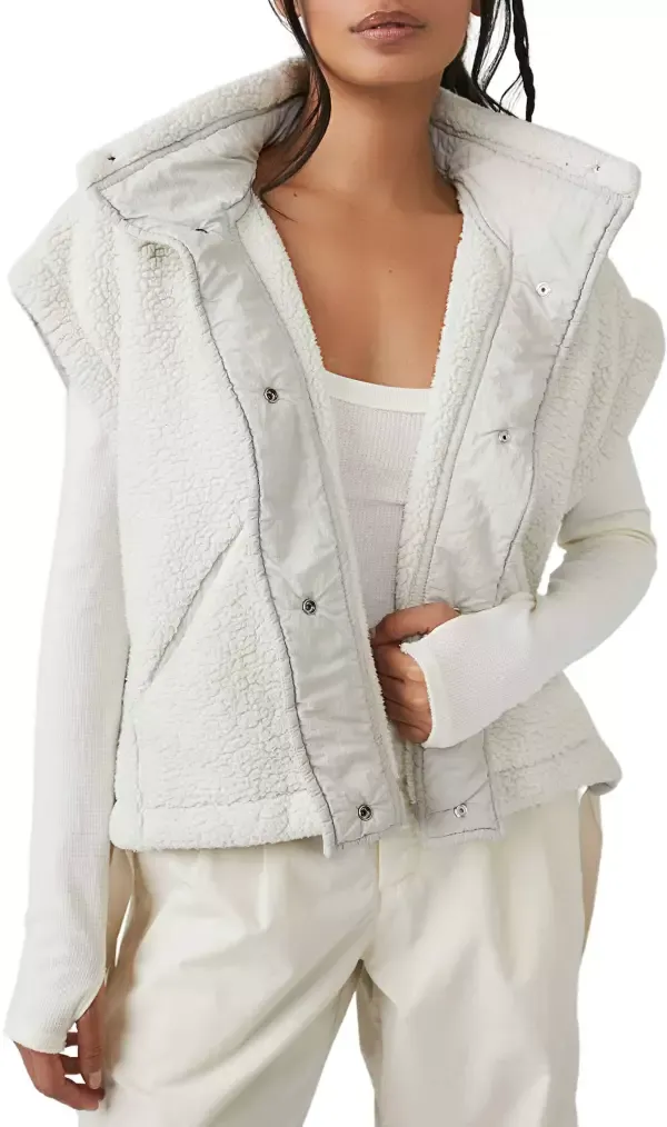 Free People Scout It Out Fleece Vest Women's