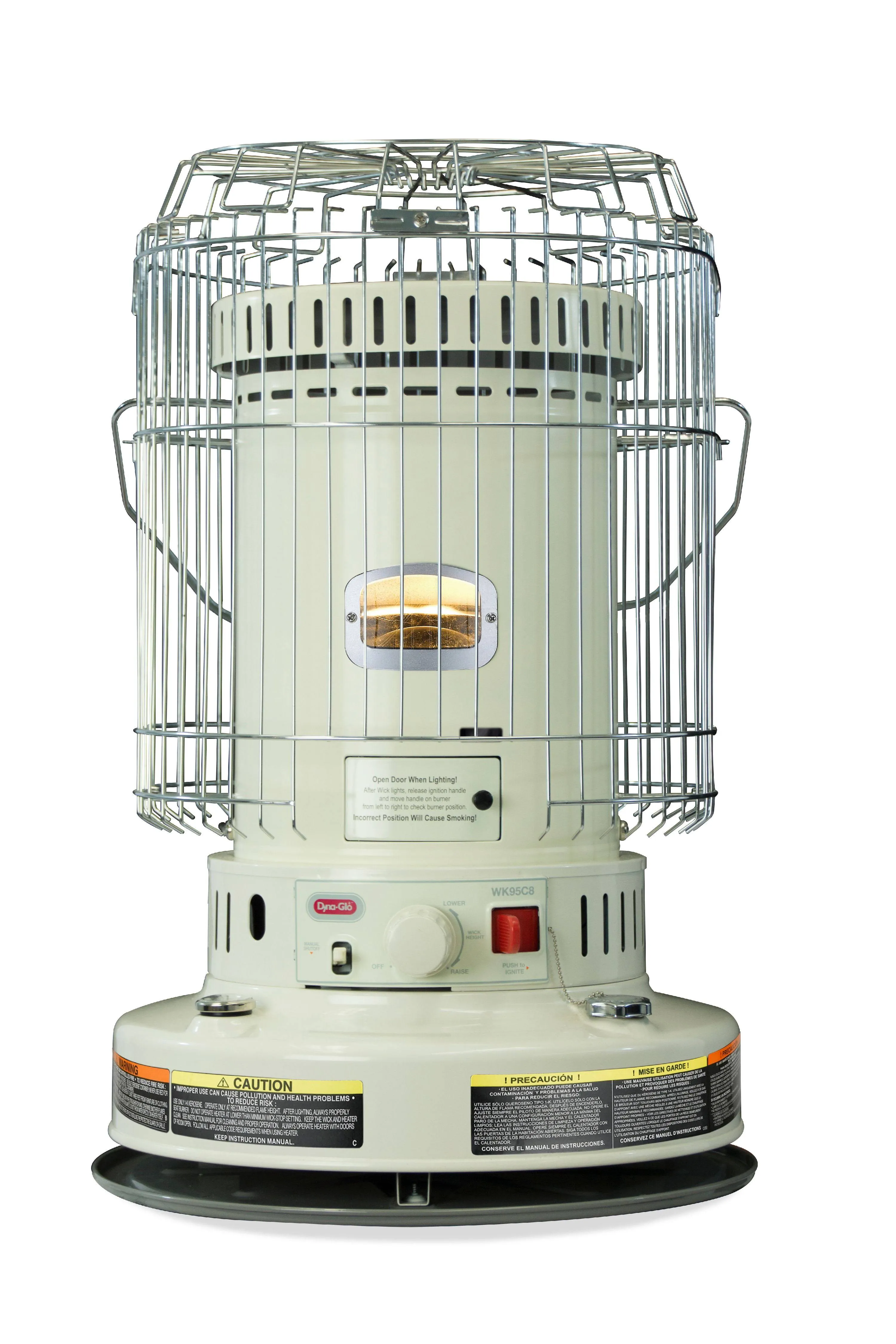 Dyna-Glo Indoor Kerosene Convection Heater - 23,800 BTU, 1,000 Sq. Ft. Heating Capacity, Model Number WK95C8