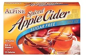 Alpine Spiced Apple Cider Sugar Free-10 pack - PACK OF 4