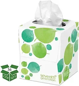 Seventh Generation 100% Recycled 2-Ply Facial Tissue