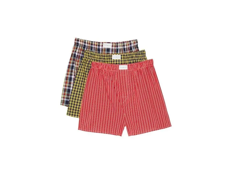 Tommy Hilfiger Men's Cotton Classics 3-Pack Woven Boxers