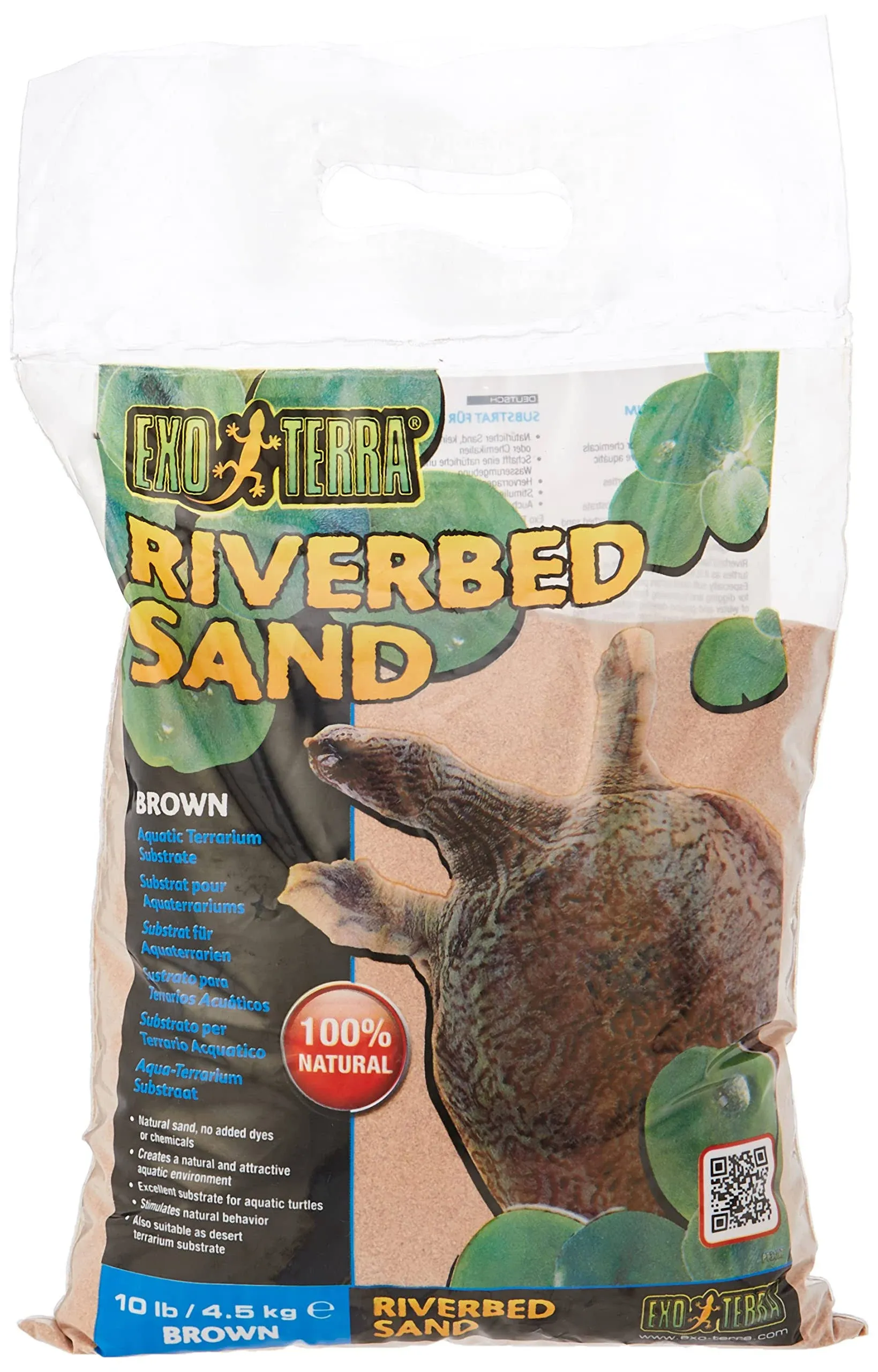 Exo Terra Riverbed Sand 10# Brown Pt3107 015561231077