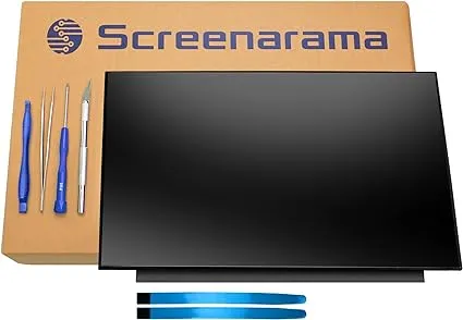 SCREENARAMA New Screen Replacement for NV156FHM-N45, FHD 1920x1080, IPS, Matte, LCD LED Display with Tools