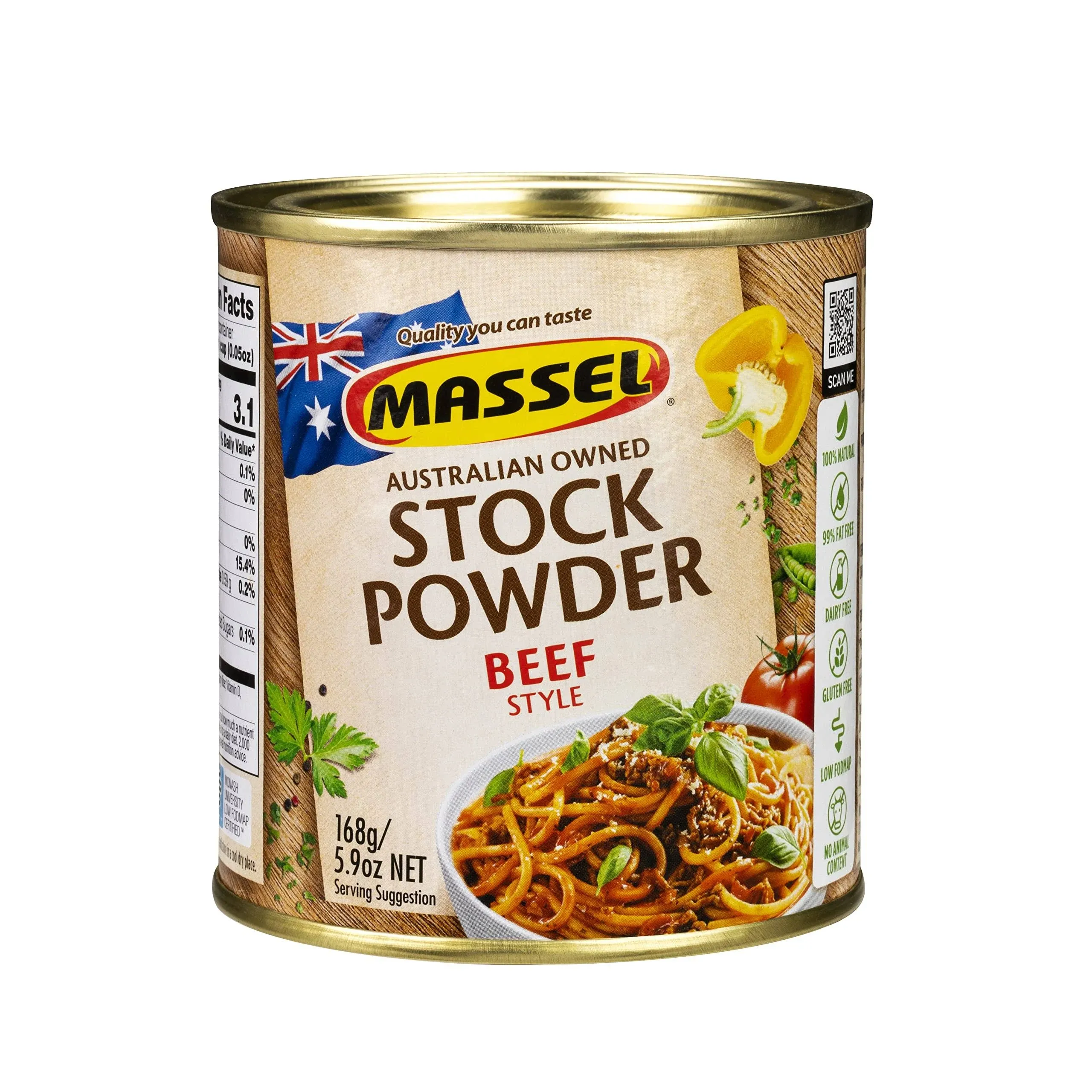 Massel, Bouillon Stock Powder - No MSG, Gluten-Free, Beef Flavou