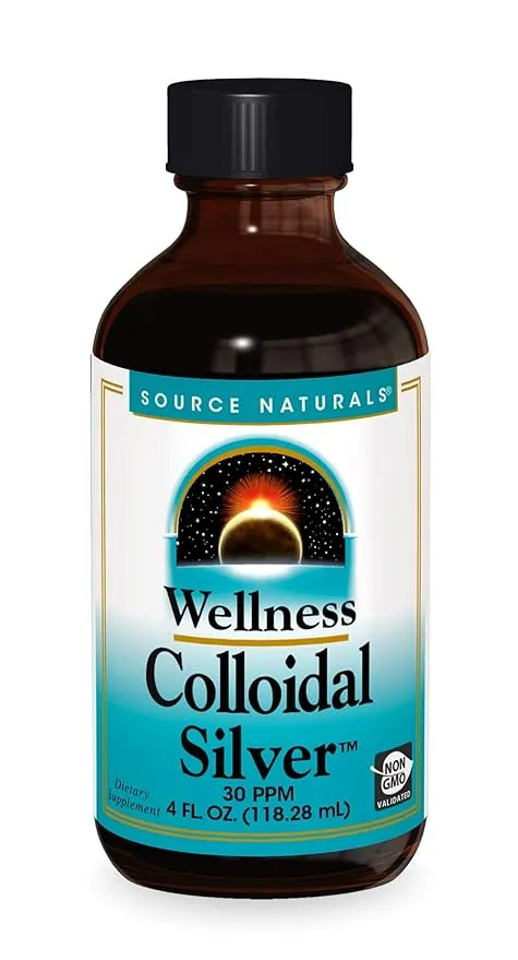 Source Naturals Wellness Colloidal Silver 30ppm (4 fl oz) #21387