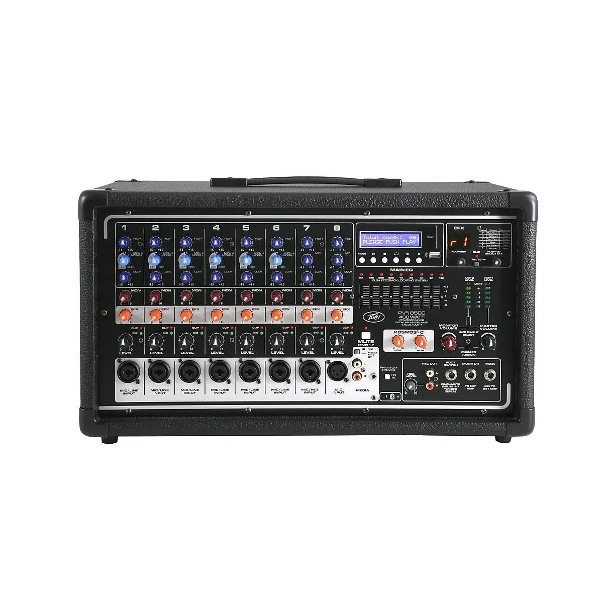 Peavey PVi 8500 8-Channel 400W Powered PA Head with Bluetooth and FX