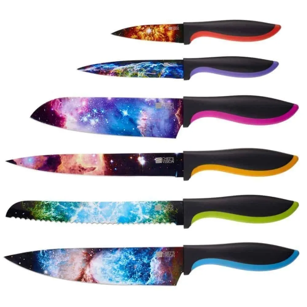 Cosmos Series Six-Piece Knife Set