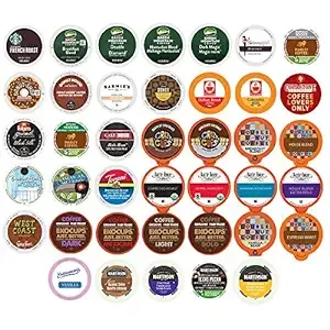 Coffee Pods Variety Pack Sampler Assorted Single Serve Coffee for Keurig K Cu...