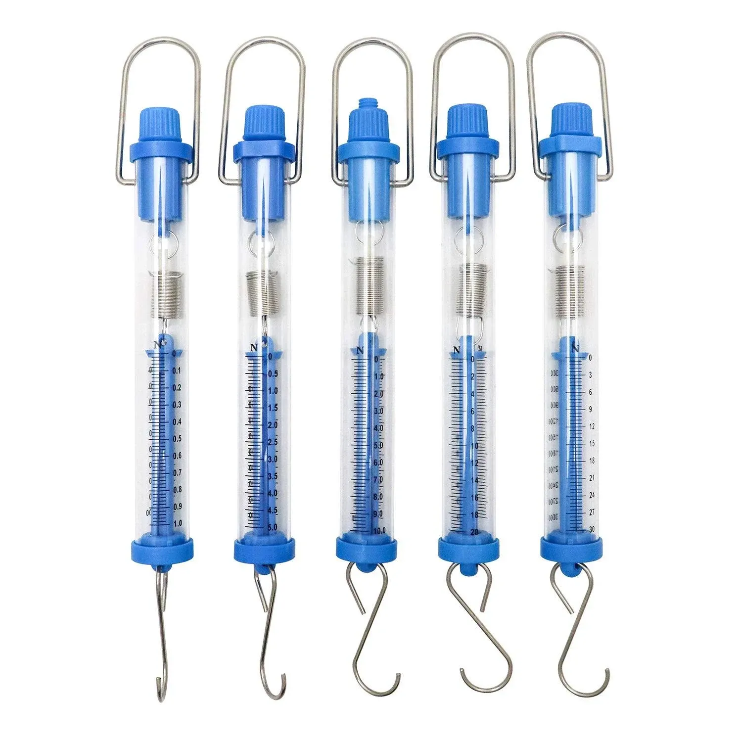 QWORK Plastic Tubular Spring Scale