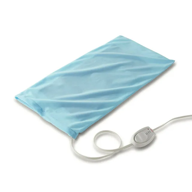 Sunbeam Heating Pad King Size 12 x 24-inch, Color Blue