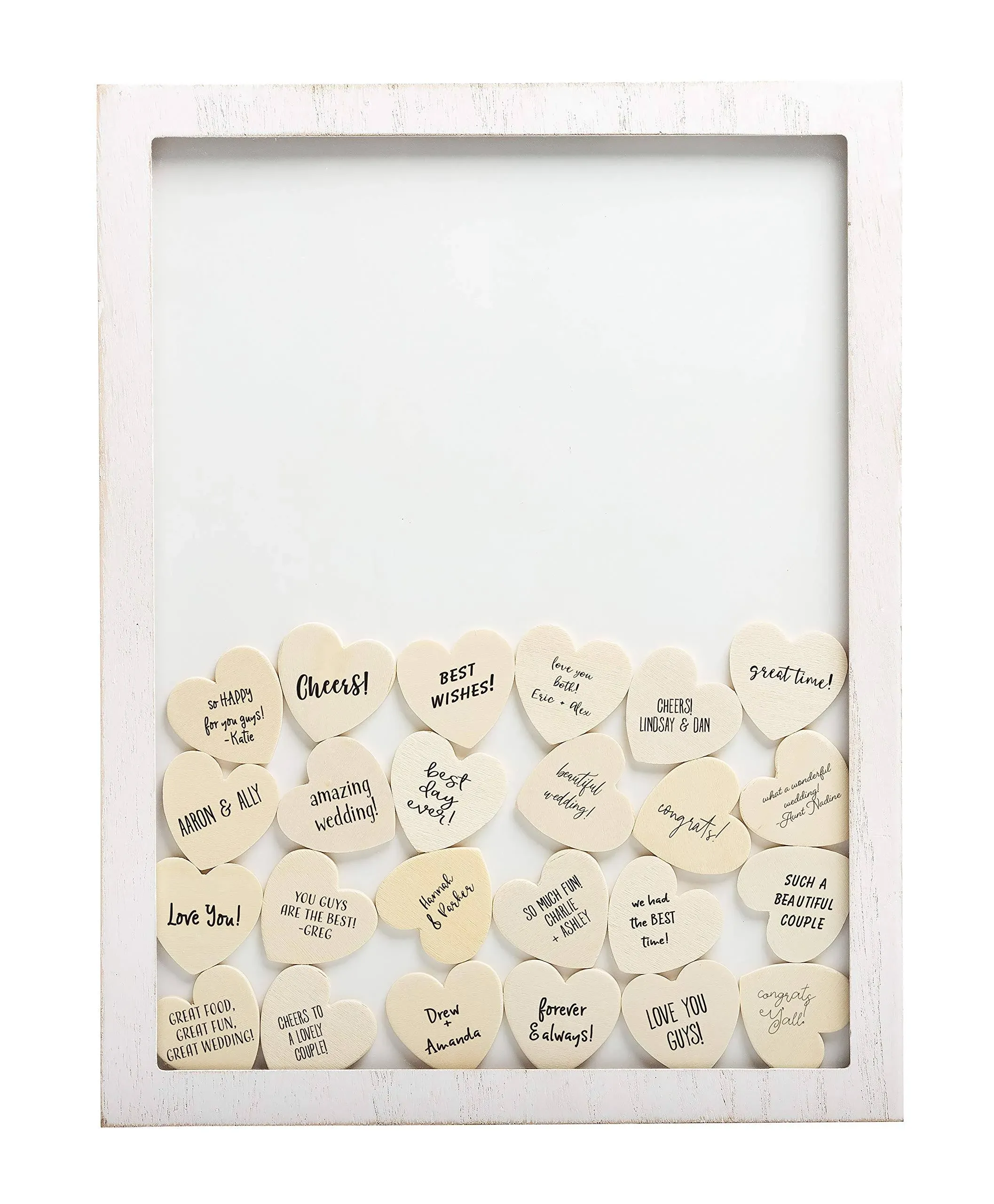 Kate & Milo Wedding Guest Book Frame