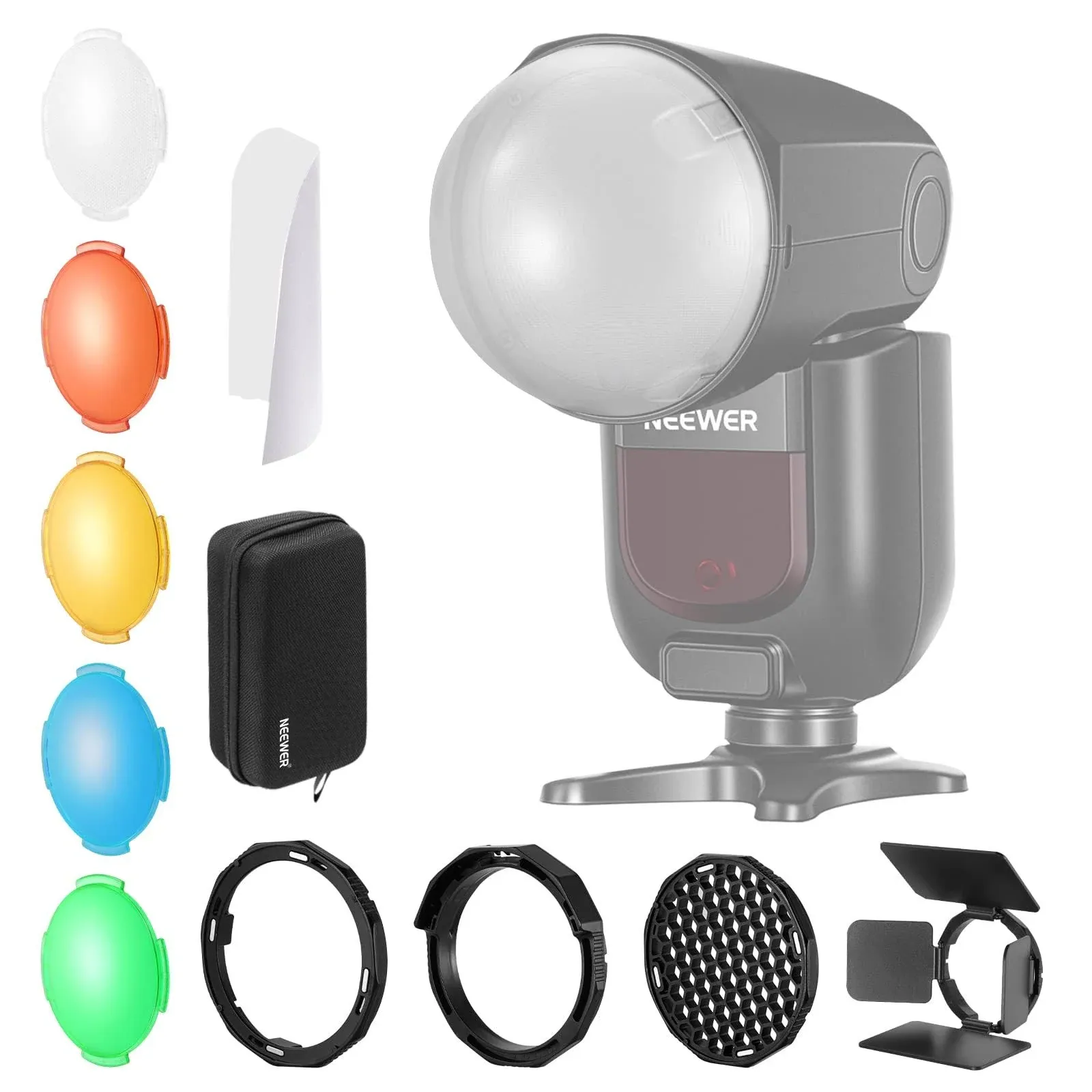 Neewer Z1 Round Head Flash Accessories Kit